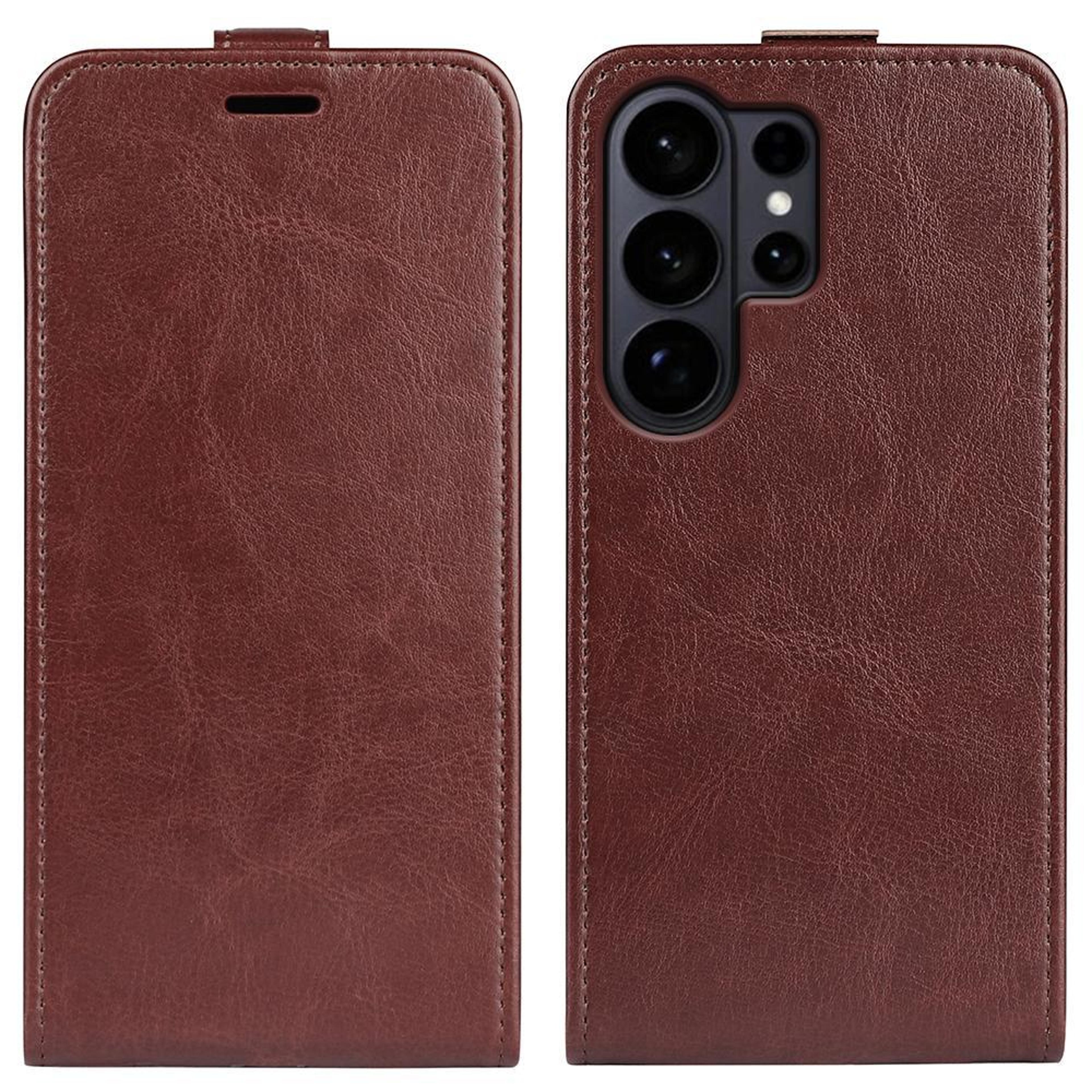 galaxy s26 ultra 5g vertical flip leather wallet case with card slot