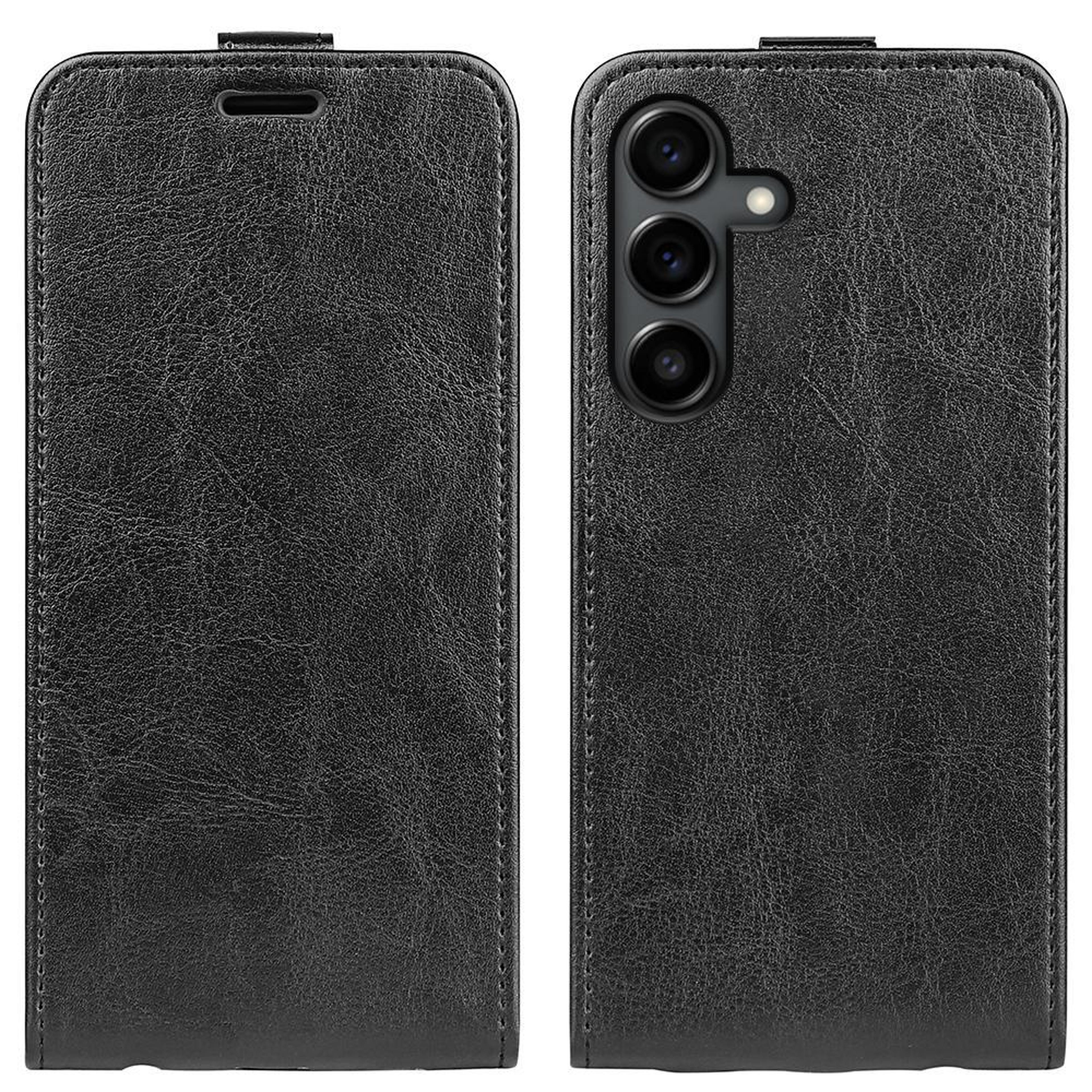 samsung galaxy s25 fe 5g r64 leather wallet case with card slot and shockproof tpu protection