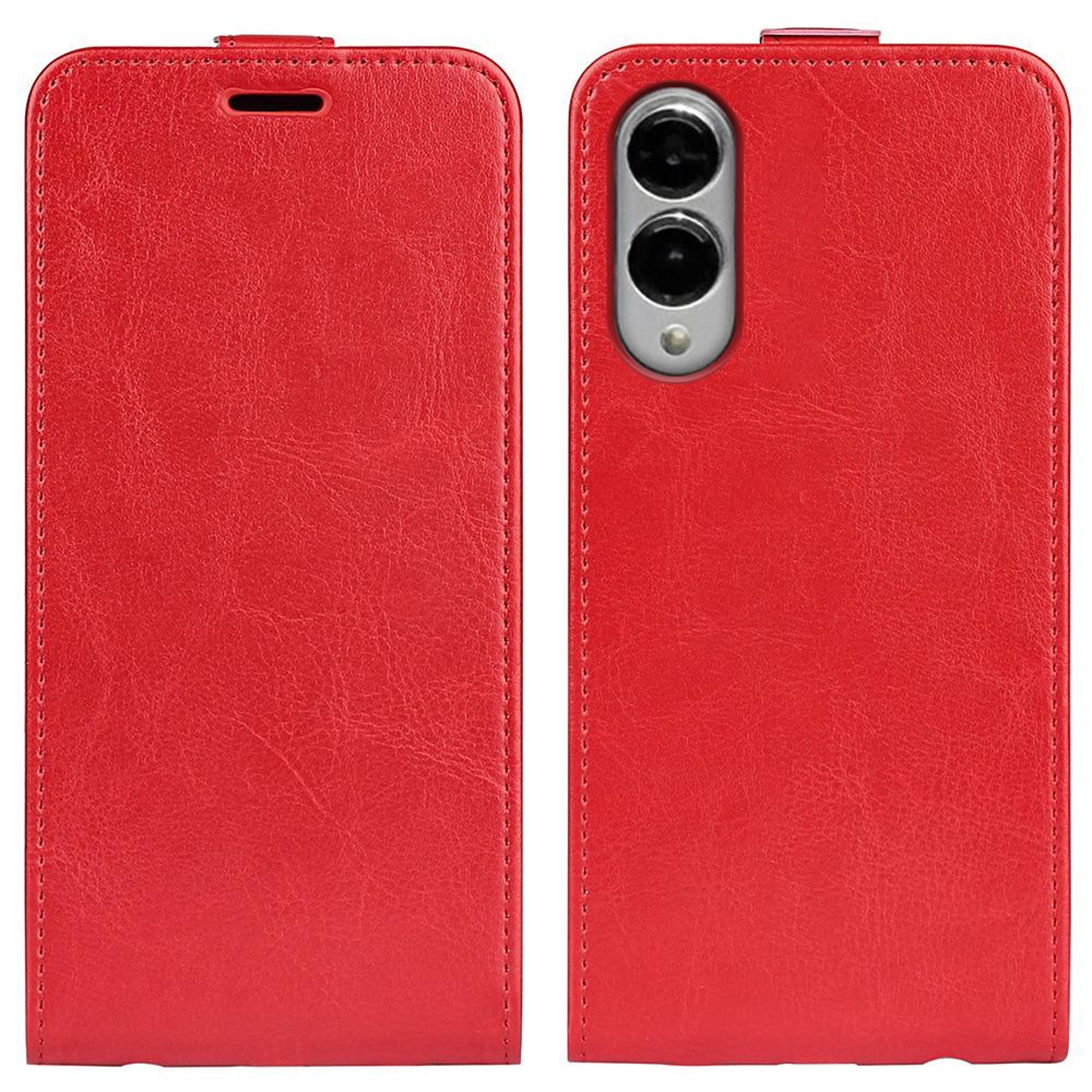 samsung galaxy s25 edge 5g vertical flip leather wallet case with card slot