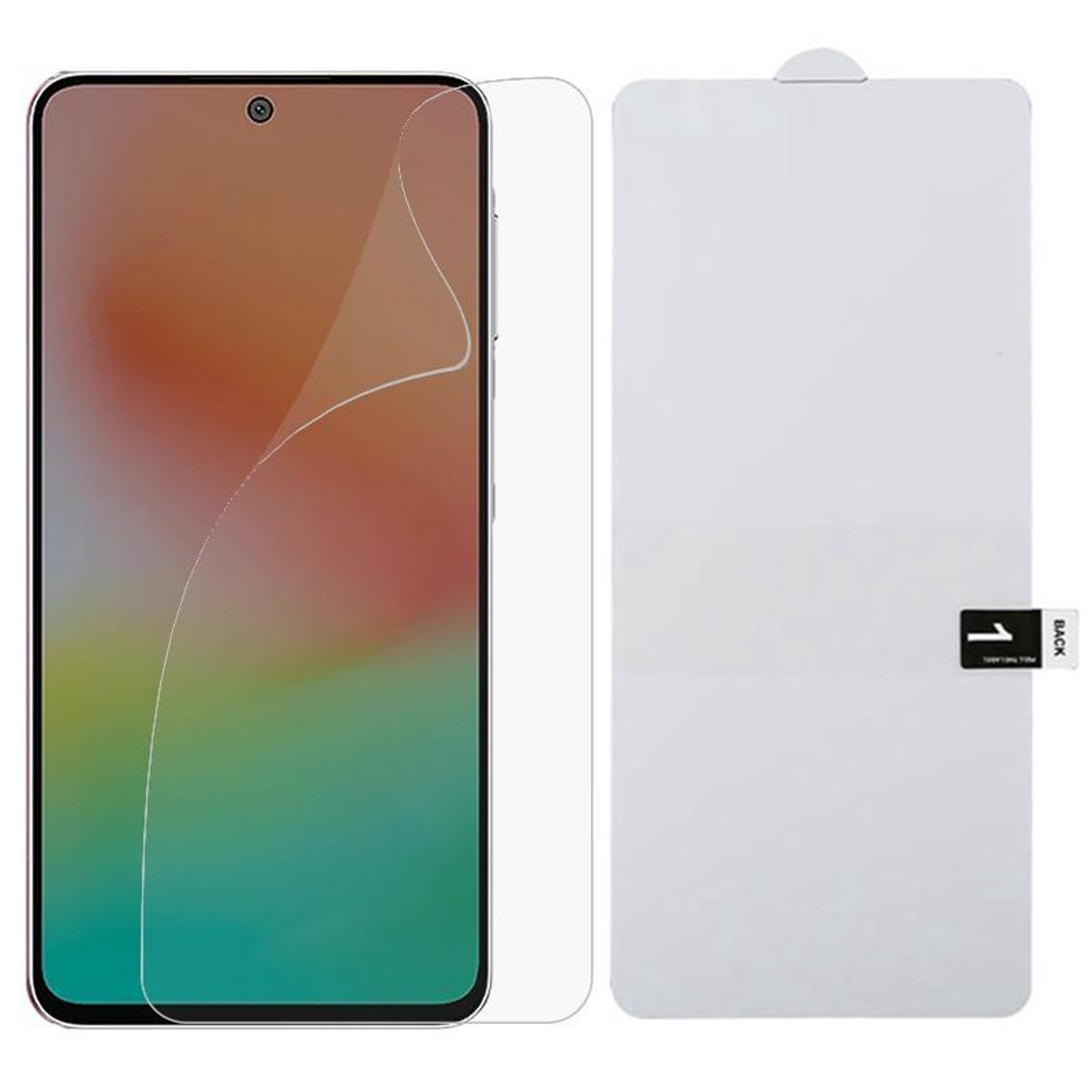 galaxy m47 5g hydrogel screen protector full coverage hd clear film