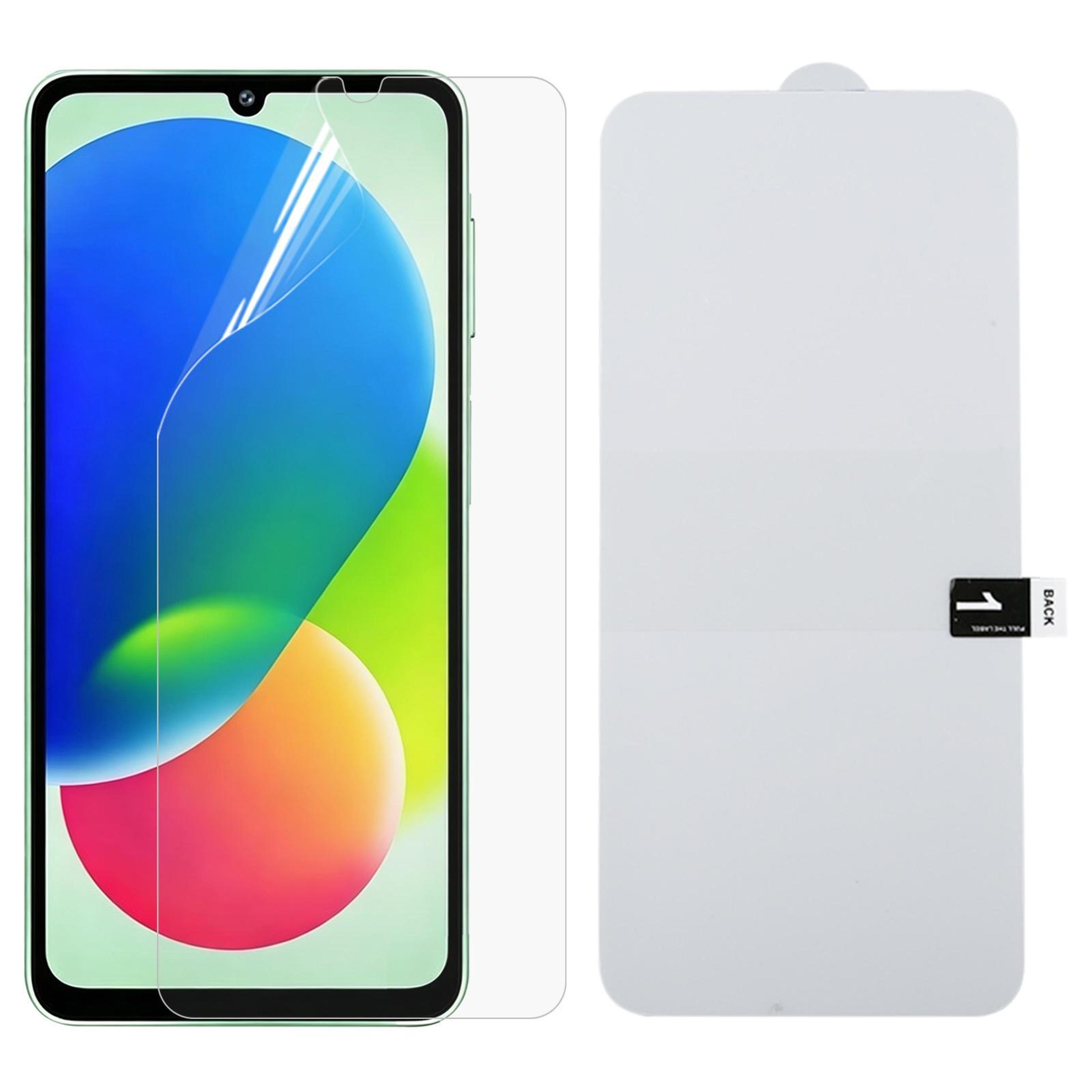 galaxy f07e 4g hydrogel screen protector full coverage scratch protection film