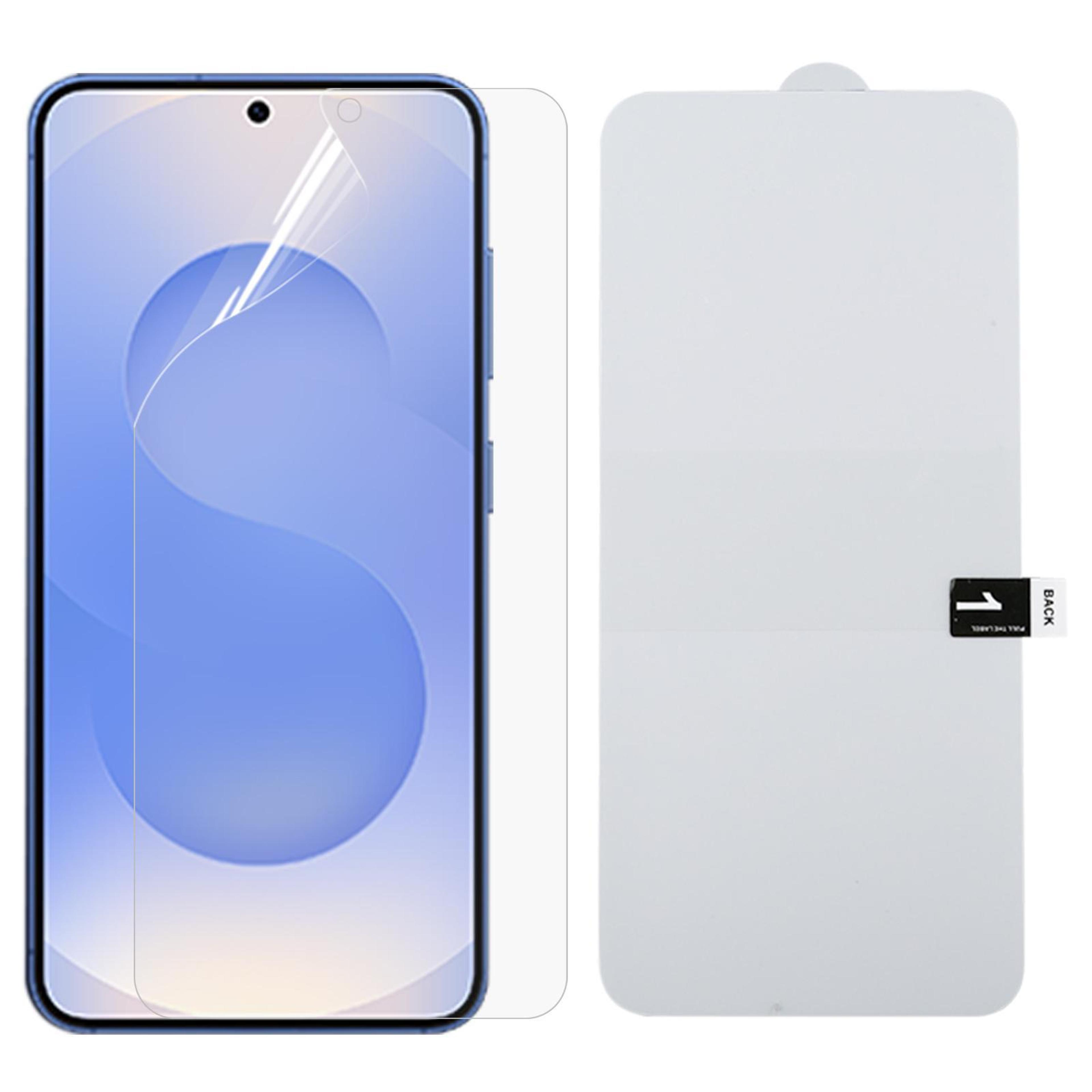 samsung galaxy s25 fe 5g hydrogel screen protector full coverage hd clear film