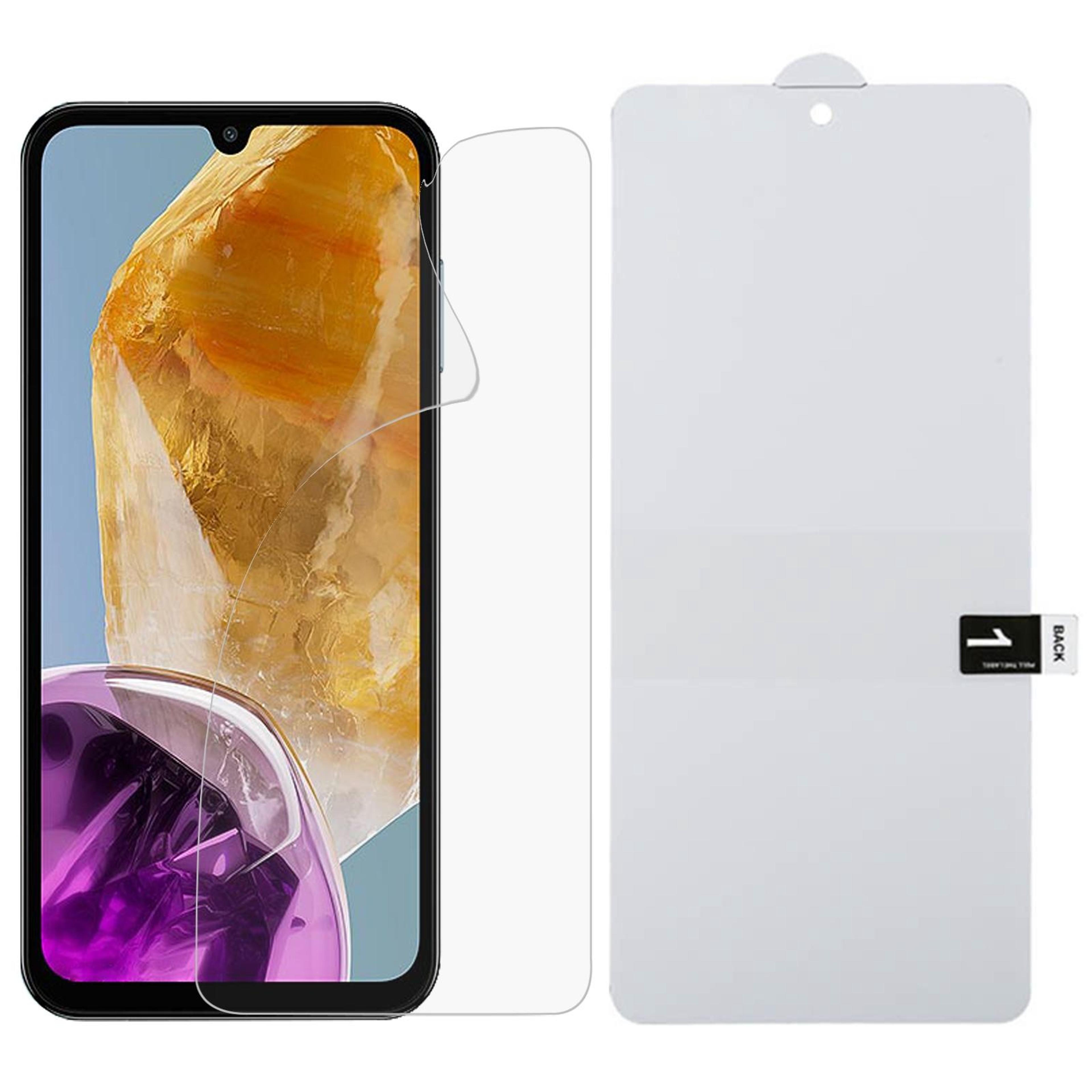 samsung galaxy m15 5g hydrogel screen protector full coverage anti scratch film