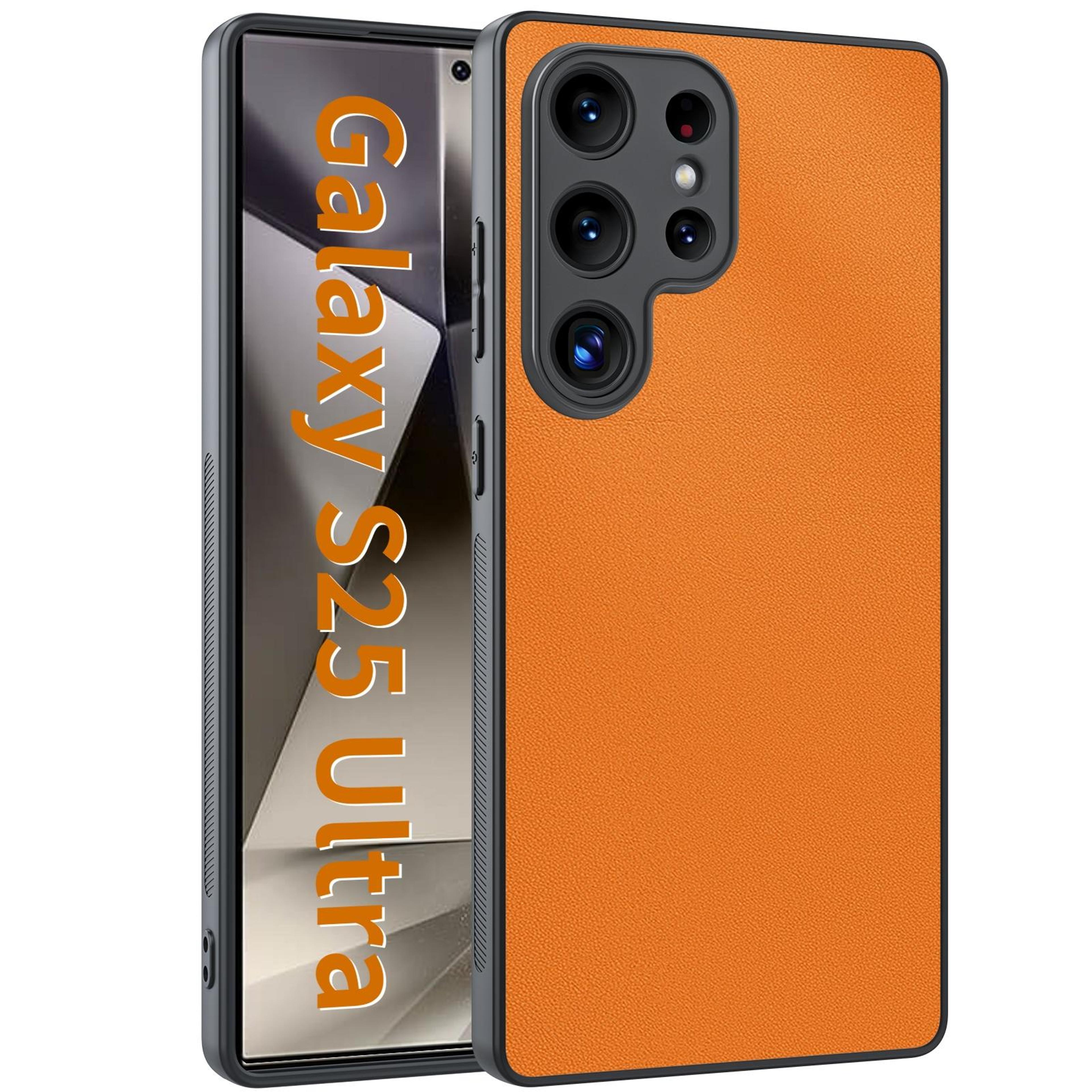 samsung galaxy s25 ultra leather case ultra thin anti scratch protective cover