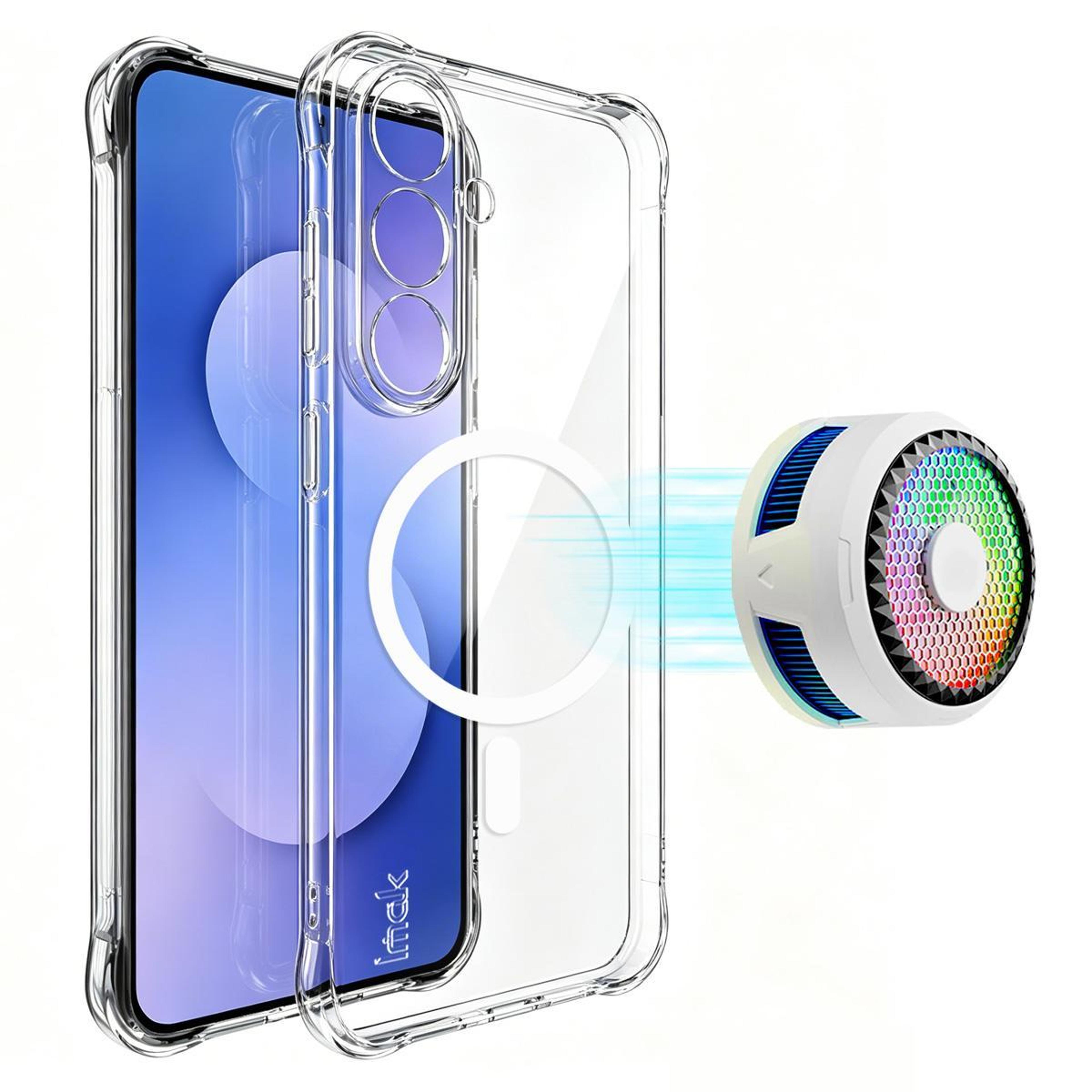 galaxy s26 fe 5g case magnetic shockproof clear tpu airbag cover