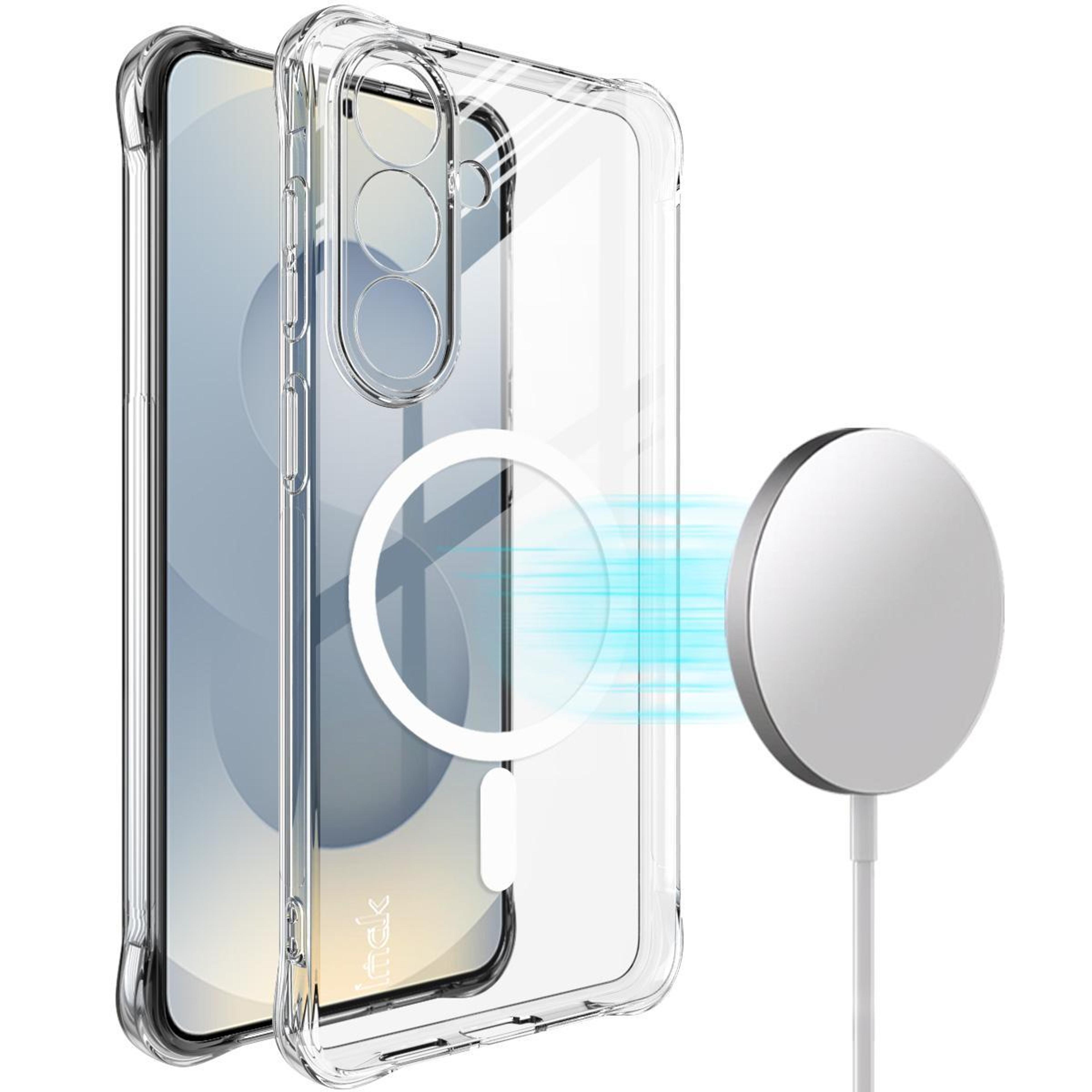 samsung galaxy s26 plus 5g magnetic shockproof clear tpu case