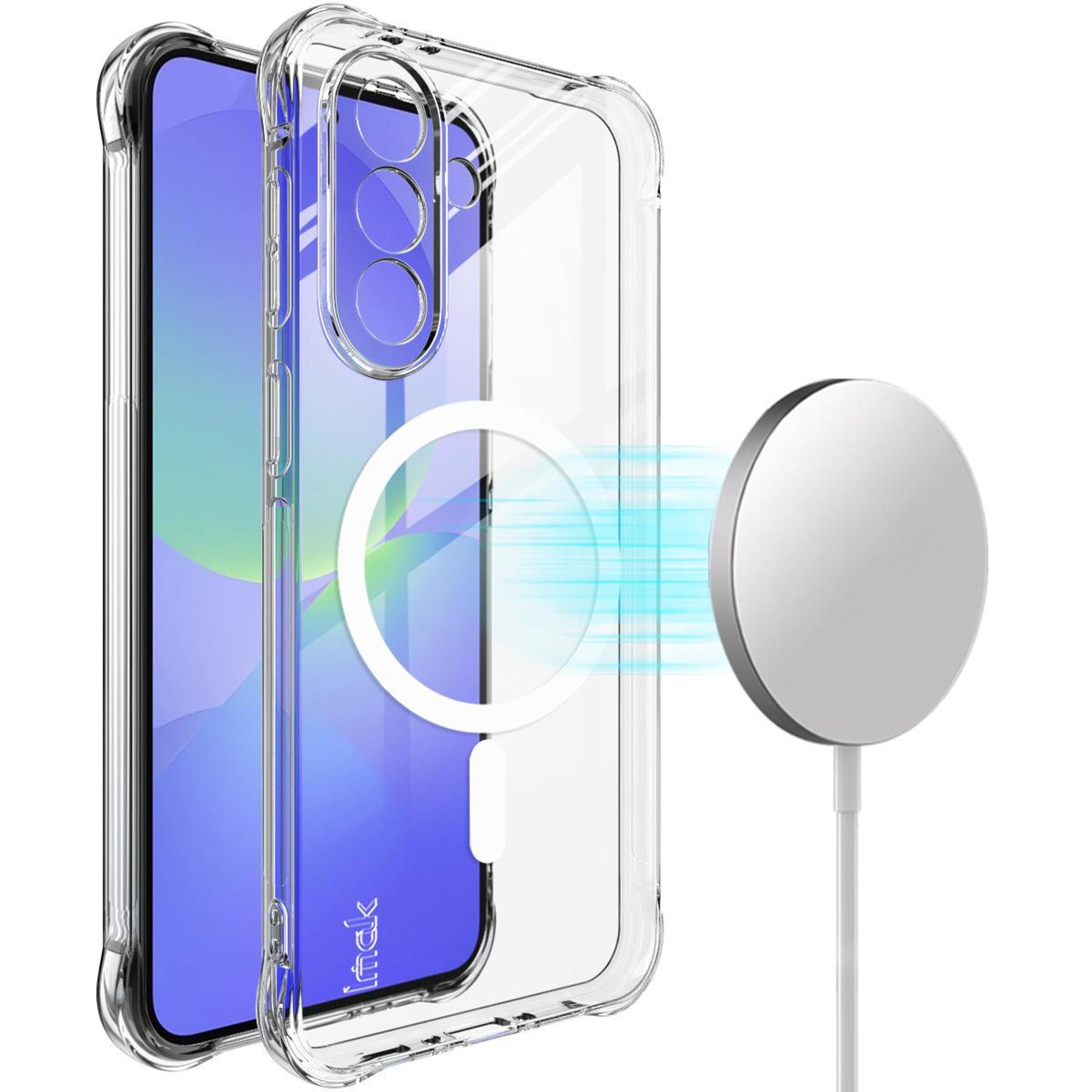 samsung galaxy a37 5g case magnetic shockproof clear tpu airbag cover