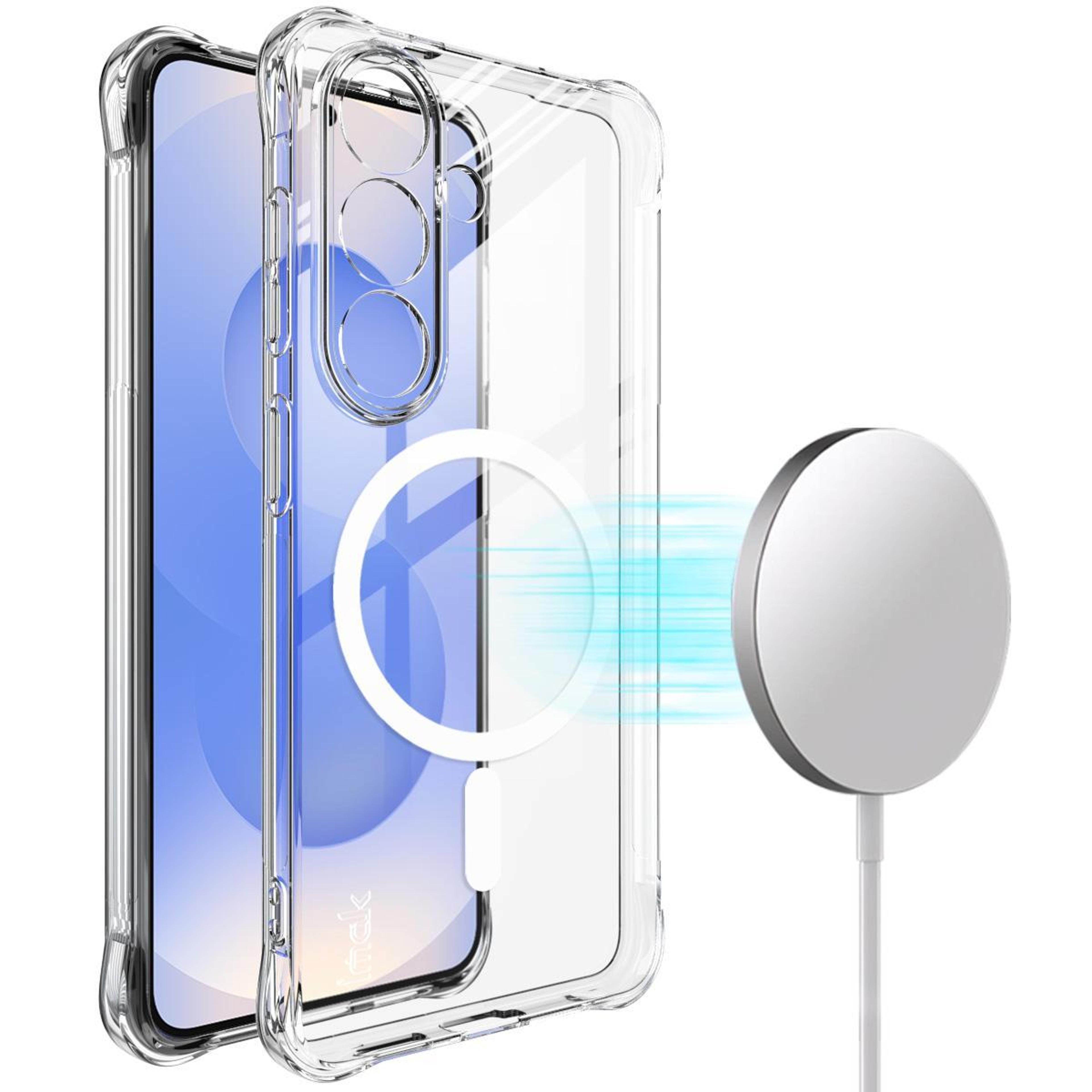 samsung galaxy s26 5g case clear magnetic shockproof airbag tpu cover