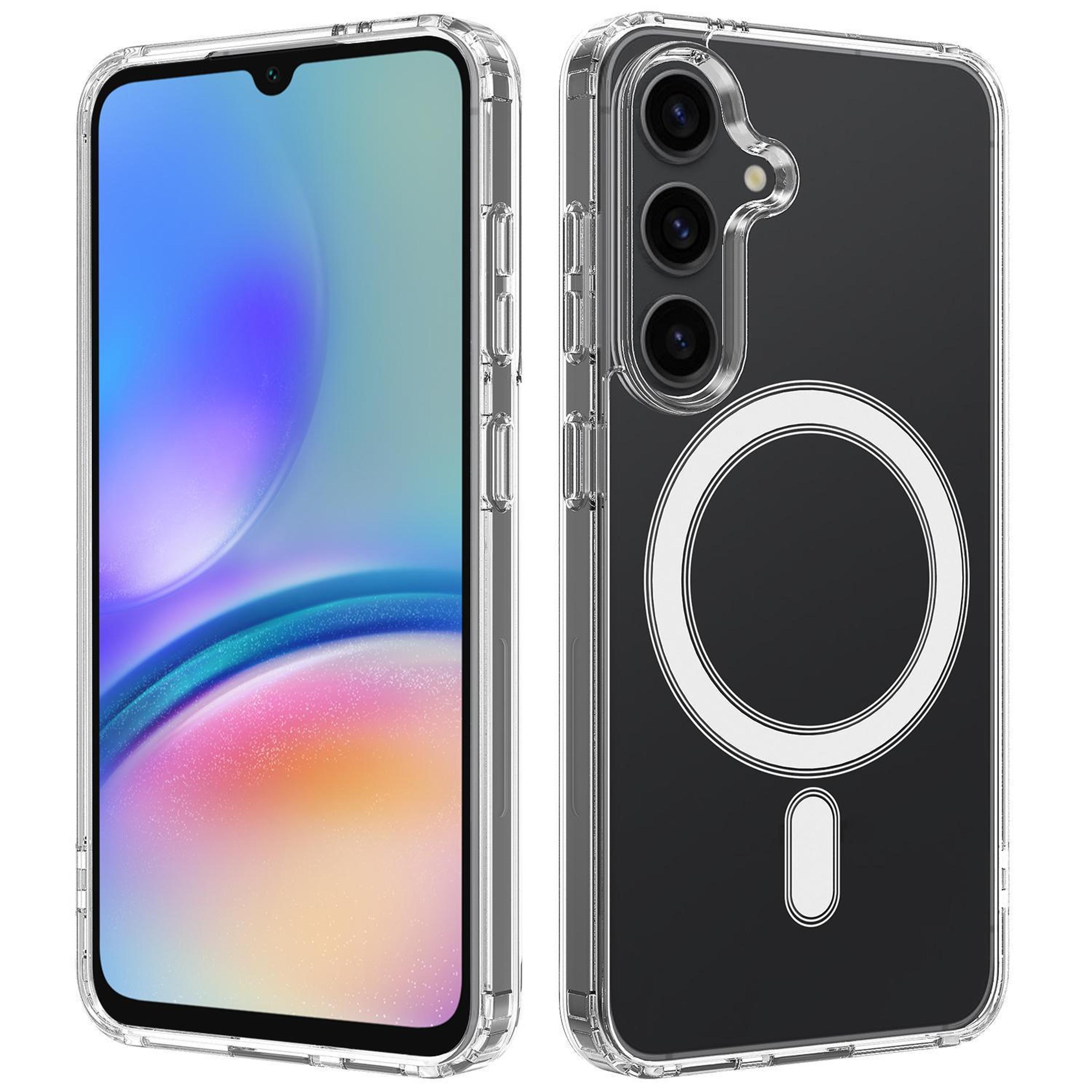 samsung galaxy a05s clear magsafe case with magnetic charging and drop protection