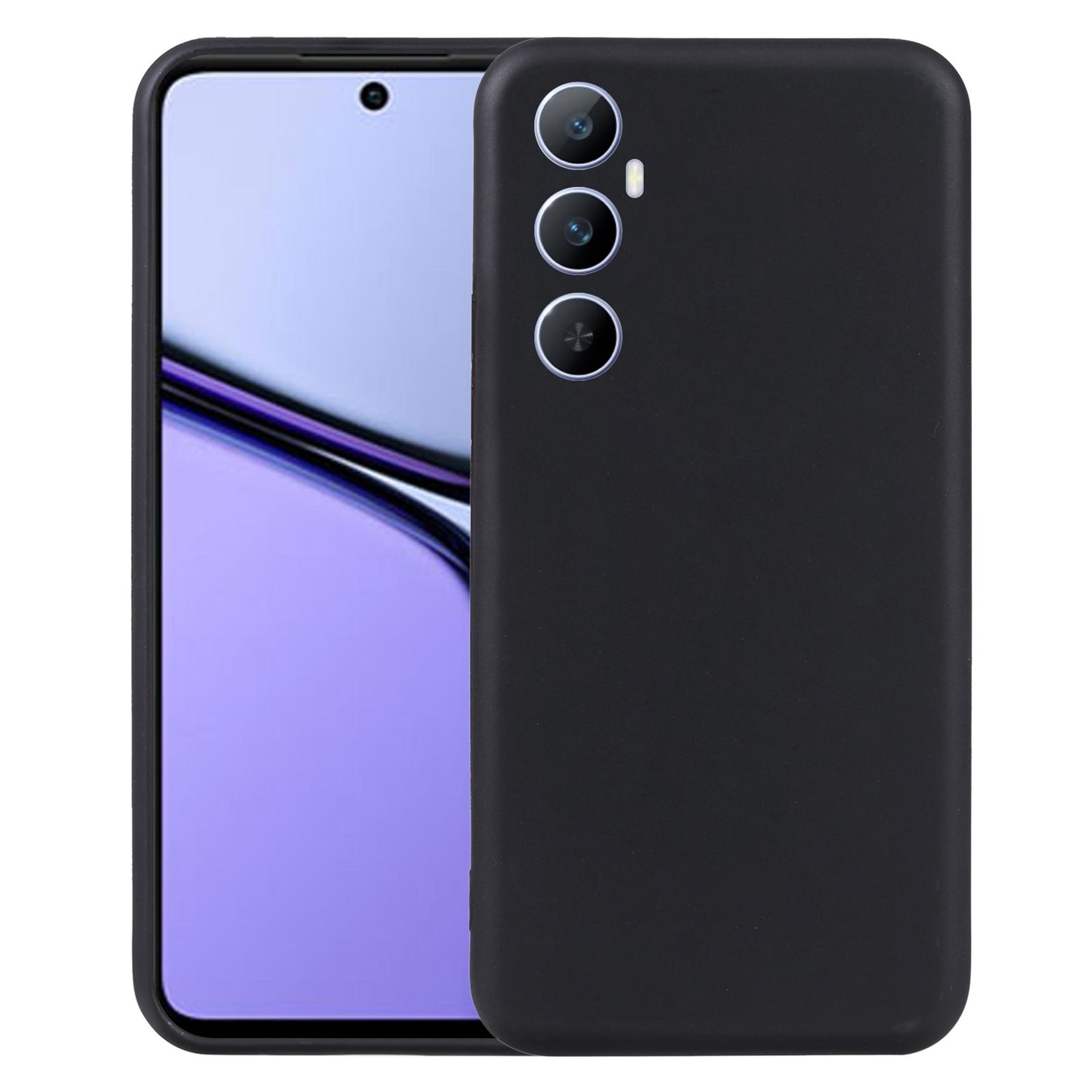 realme c65 tpu phone case black slim protective back cover