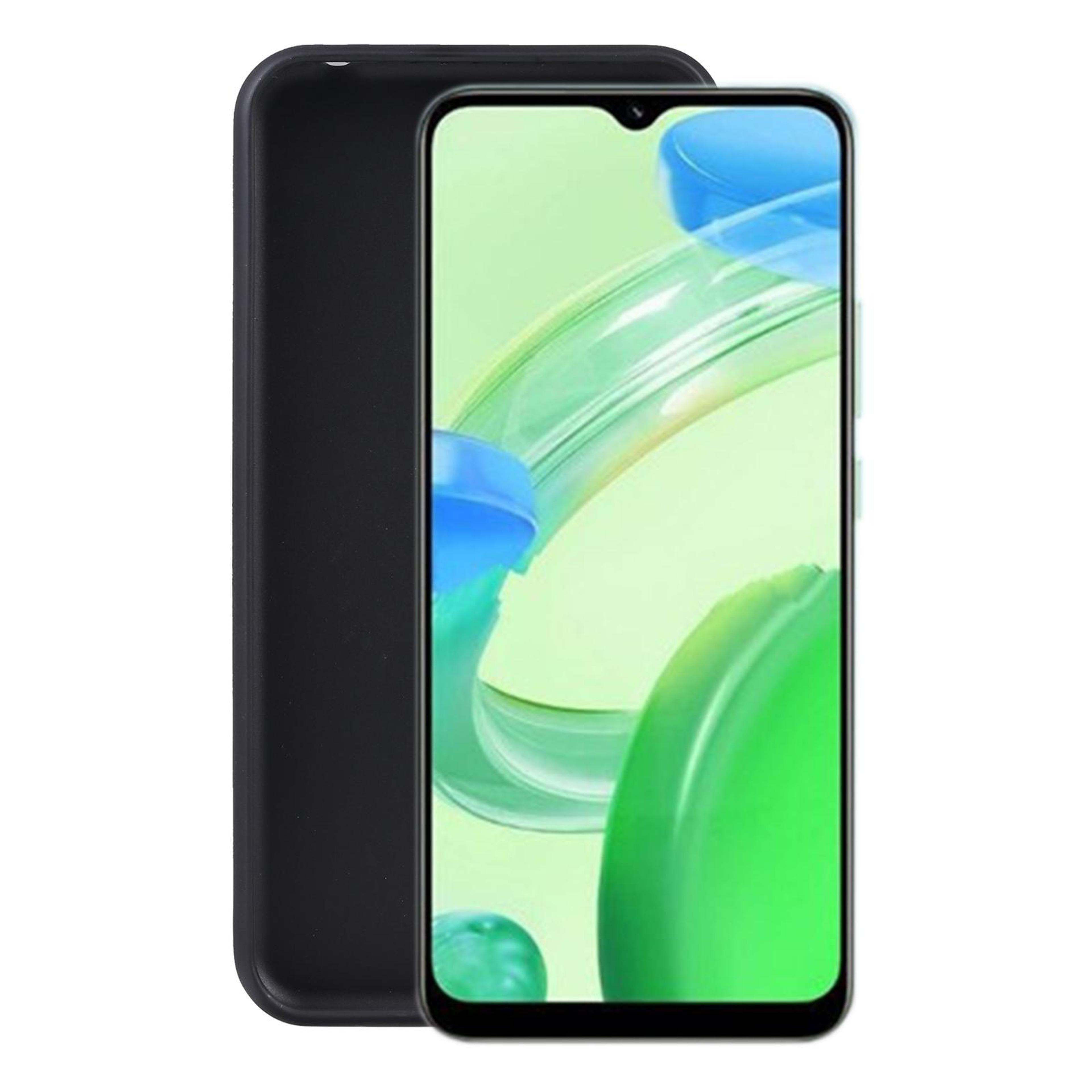 realme c30 tpu phone case black slim protective back cover