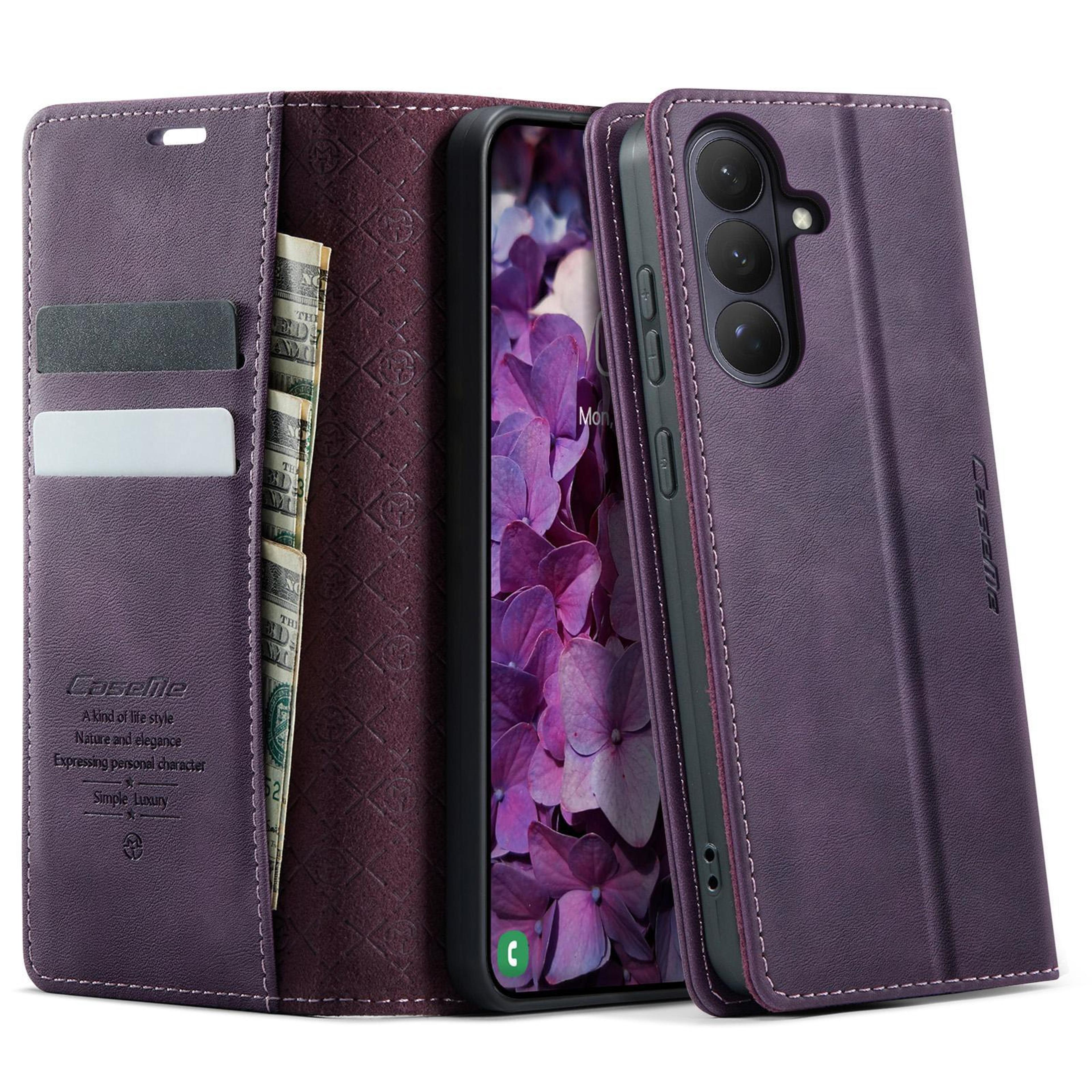 galaxy s26 plus wallet case with rfid blocking, card holder and kickstand