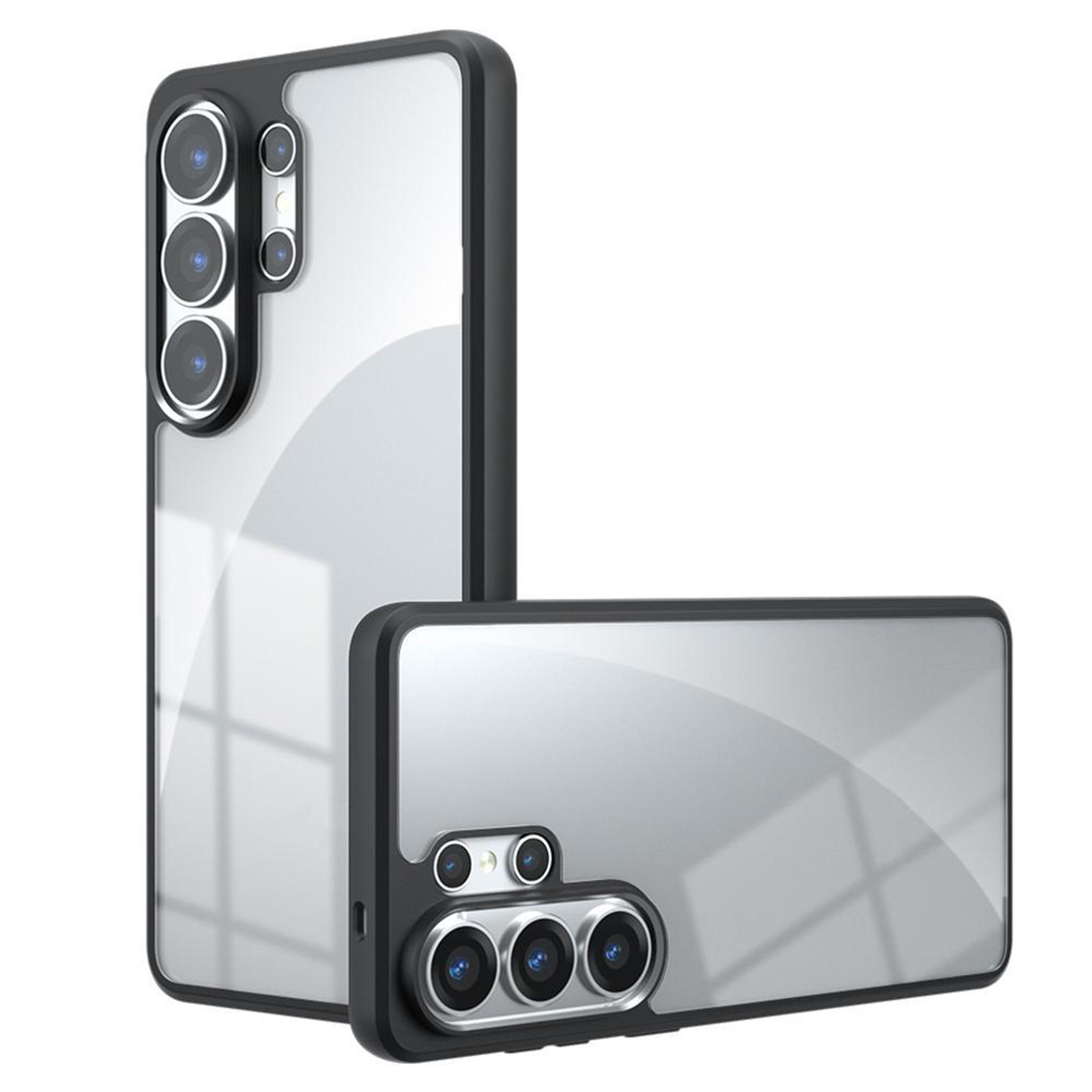 samsung galaxy s26 ultra clear armor case with hybrid pc tpu protection