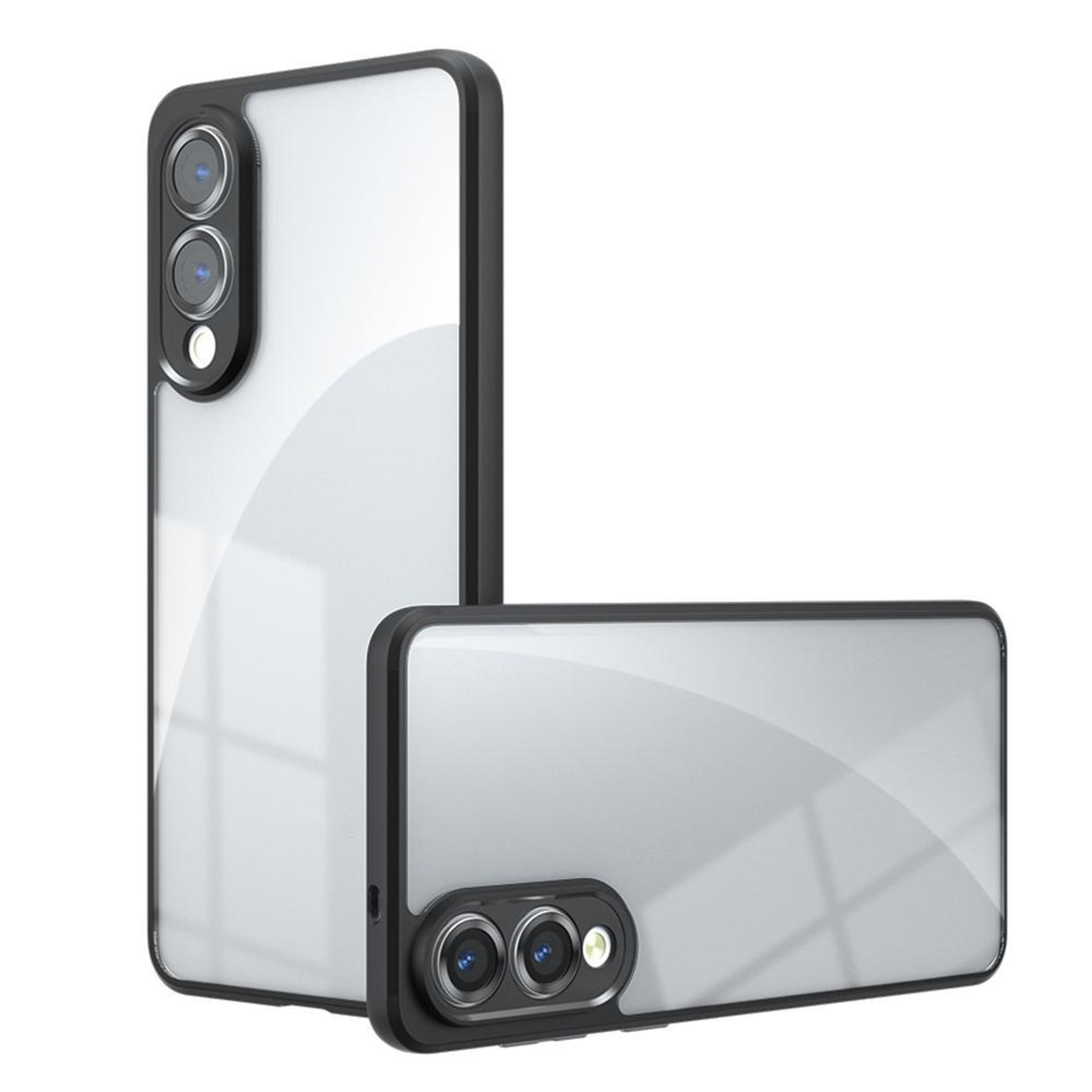 samsung galaxy s25 edge 5g clear armor hybrid tpu pc protective case