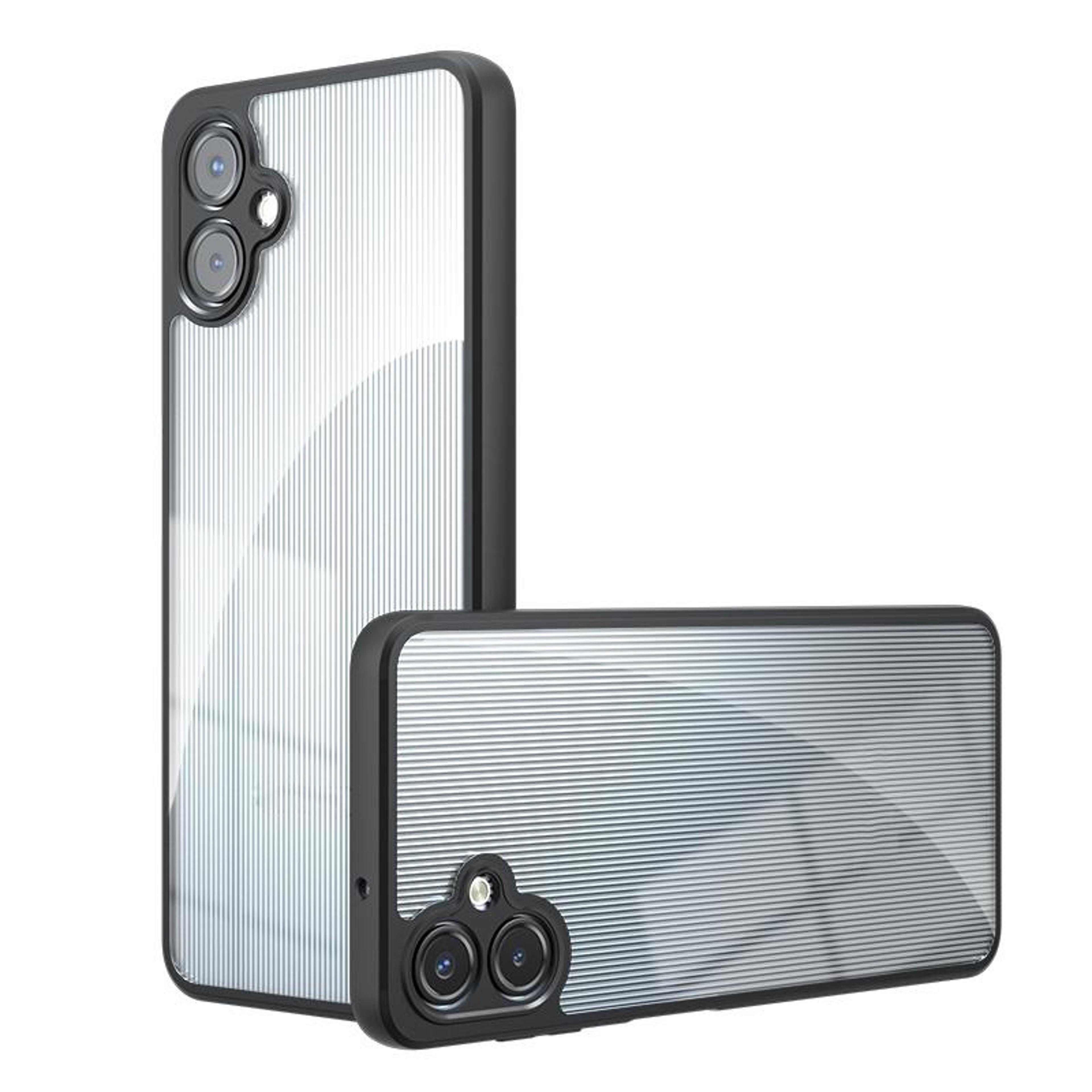 samsung galaxy a06 4g clear armor case shockproof pc tpu protective cover