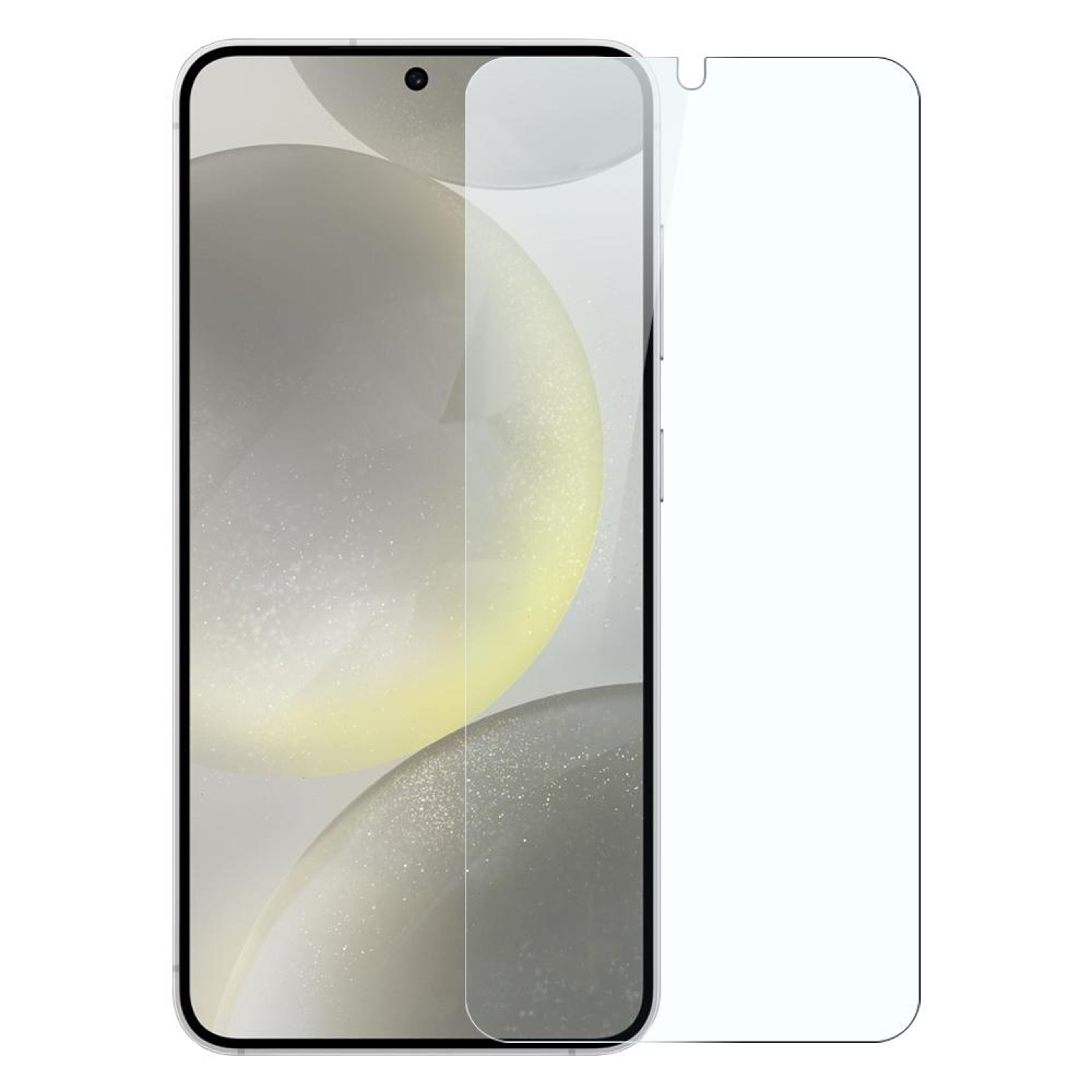 galaxy s24 plus screen protector 9h tempered glass with fingerprint unlock