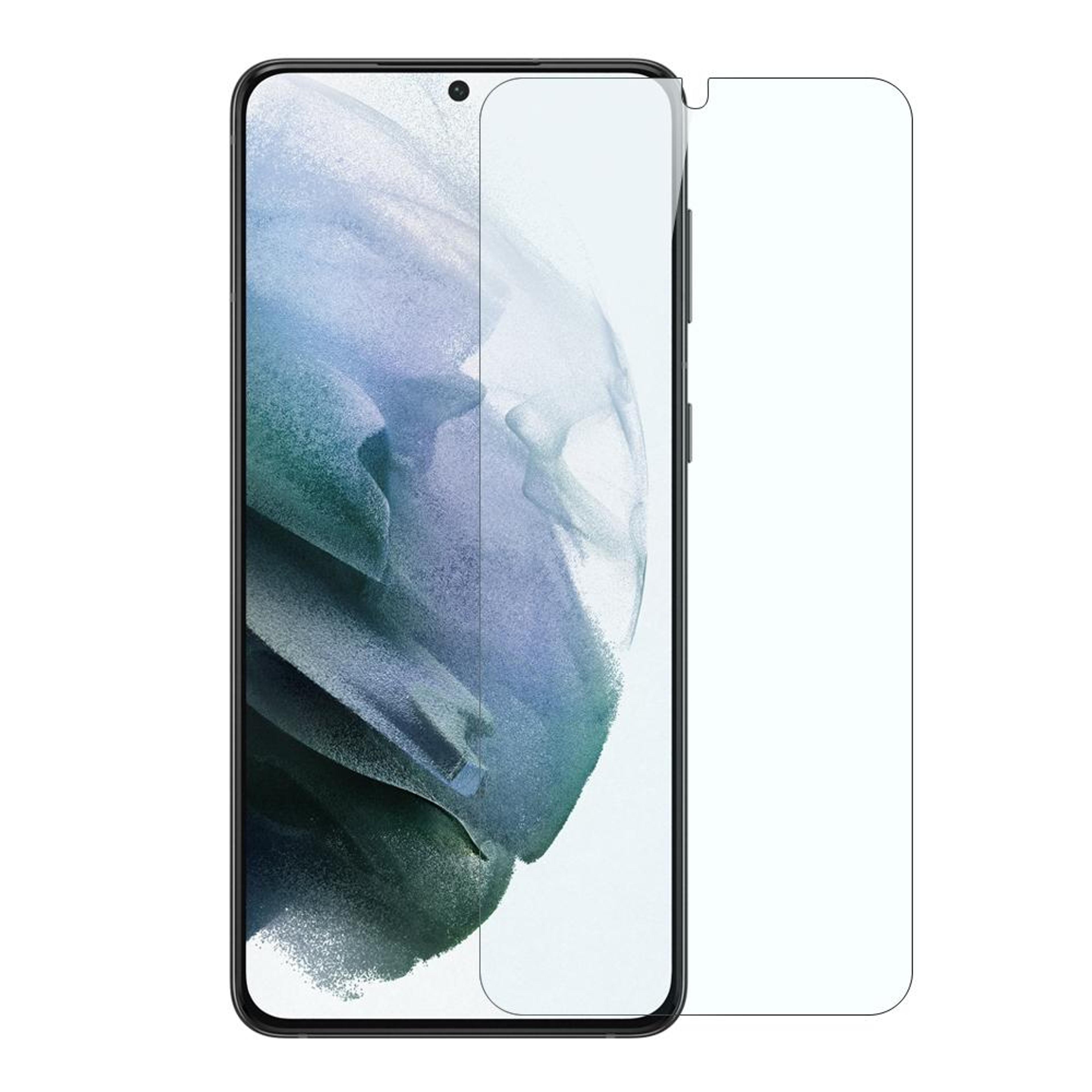 samsung galaxy s21 5g tempered glass screen protector with fingerprint support