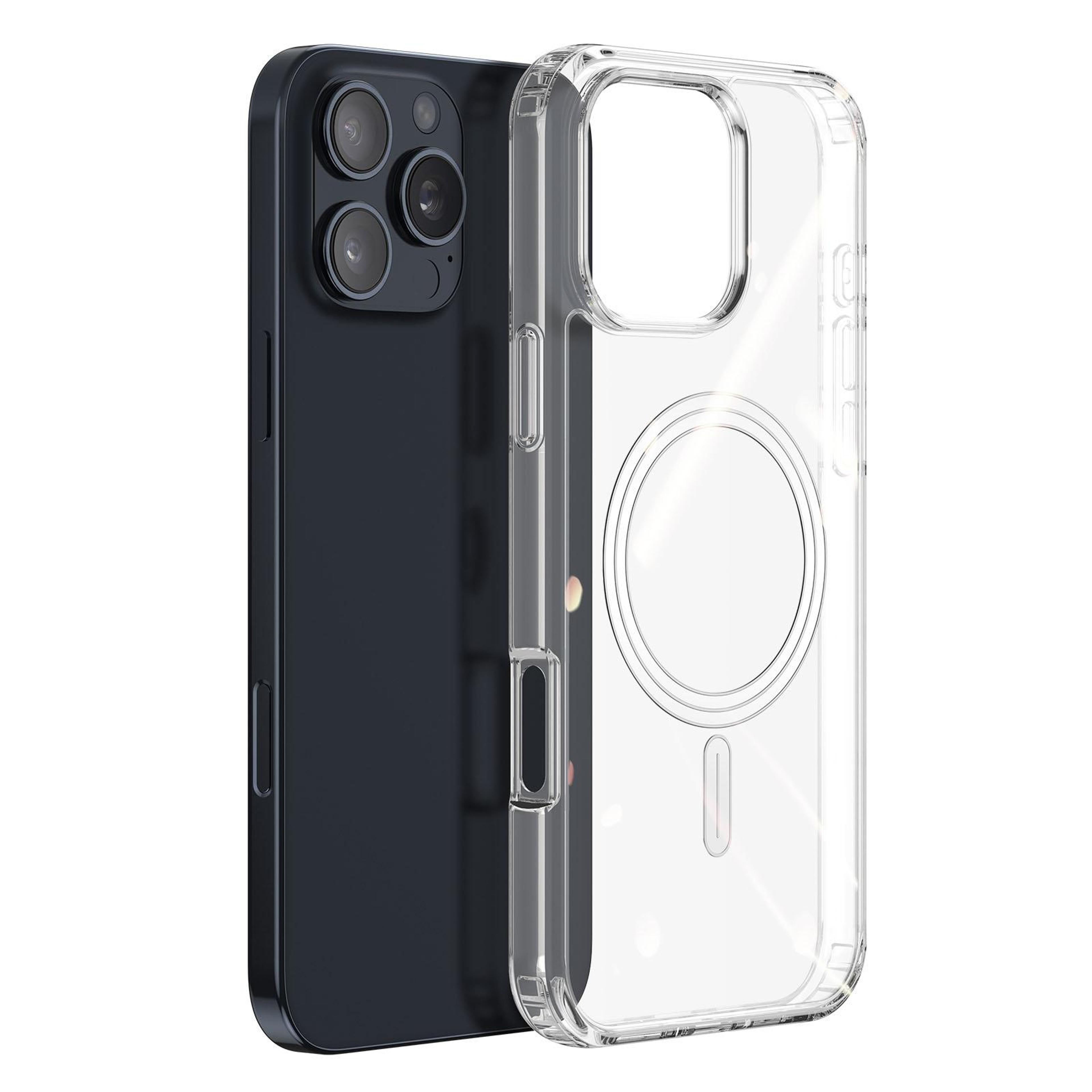 dux ducis clin mag iphone 16 pro max case clear magsafe case with shockproof tpu protection