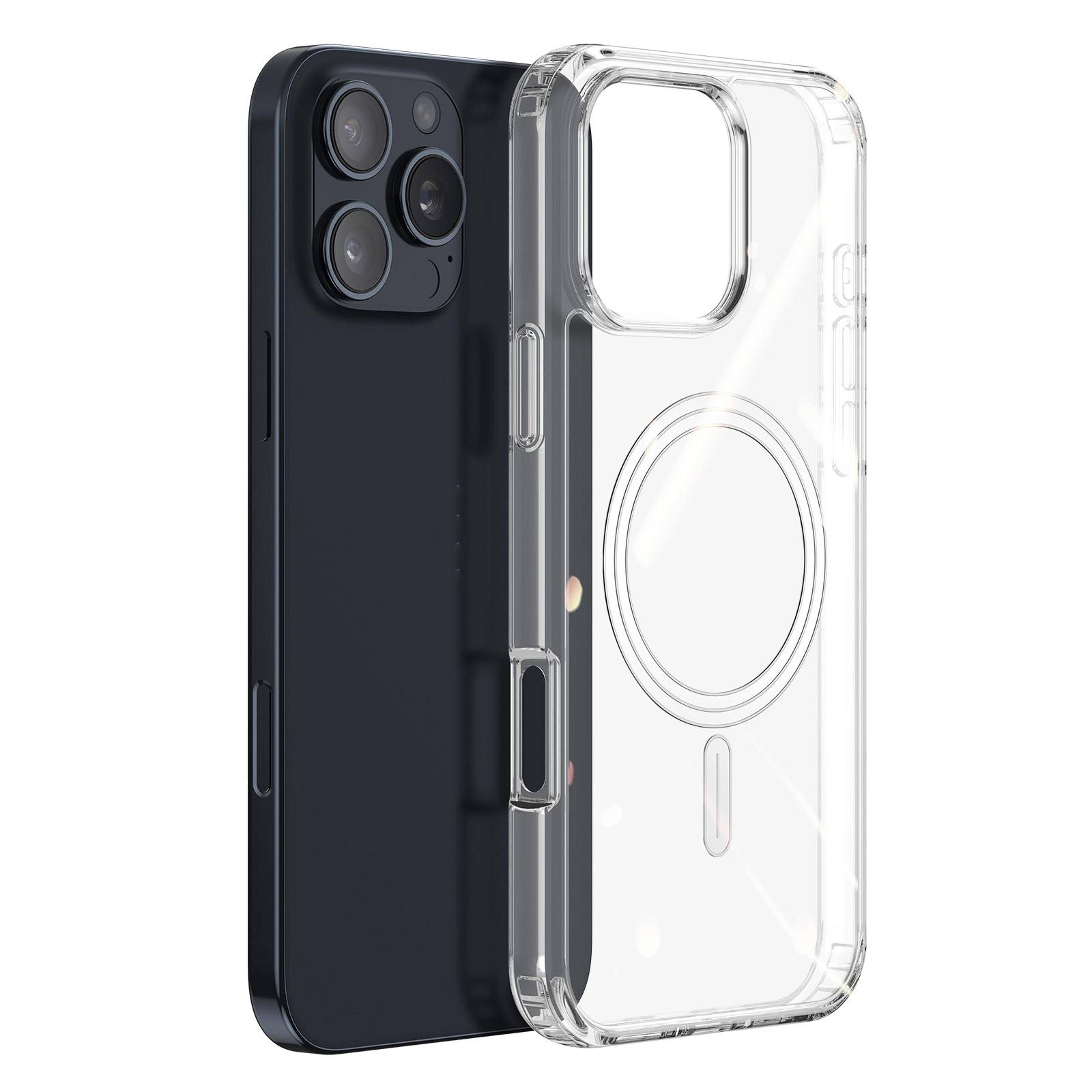 dux ducis clin mag iphone 16 pro magsafe clear case with shock protection