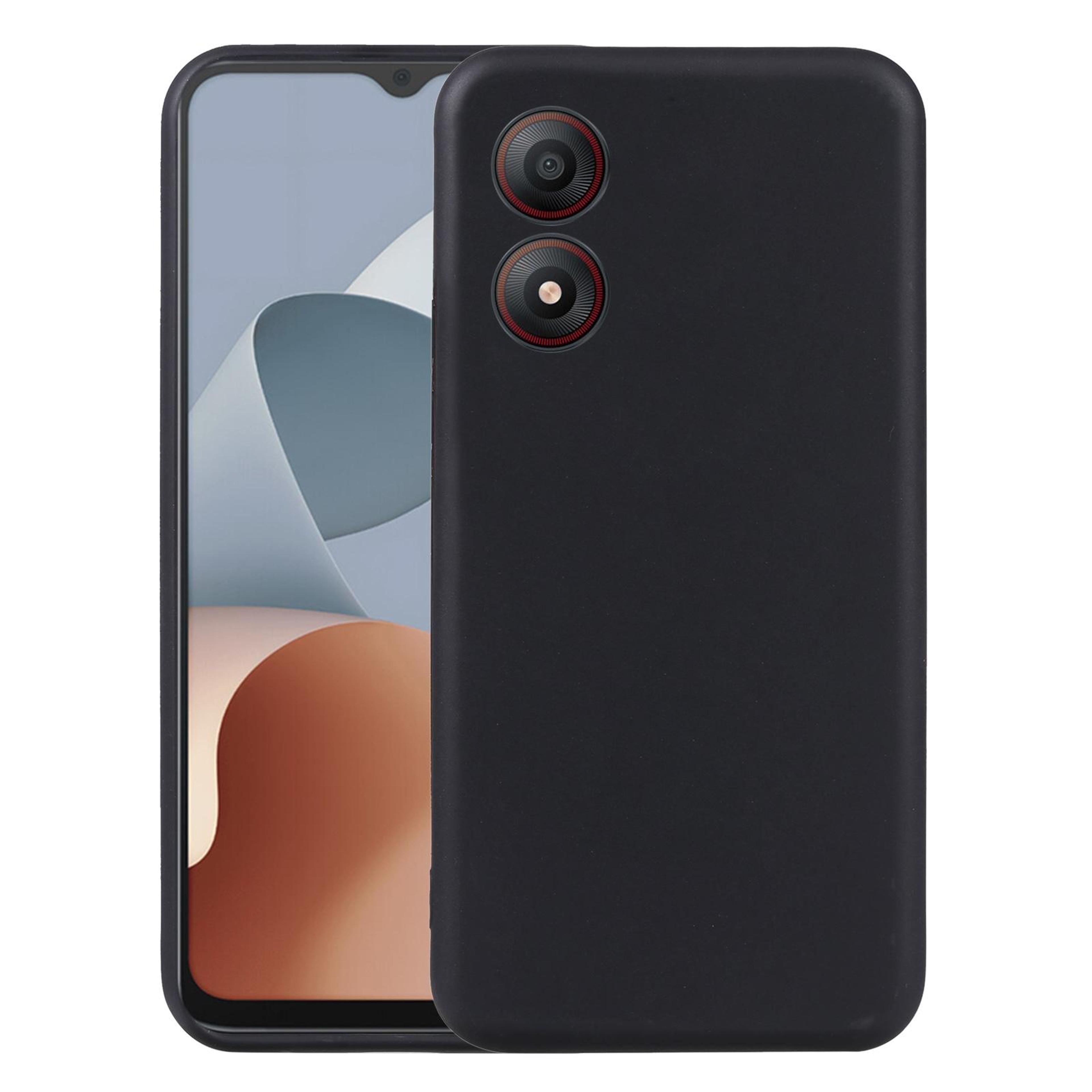 zte blade a34 tpu case slim protective black phone cover
