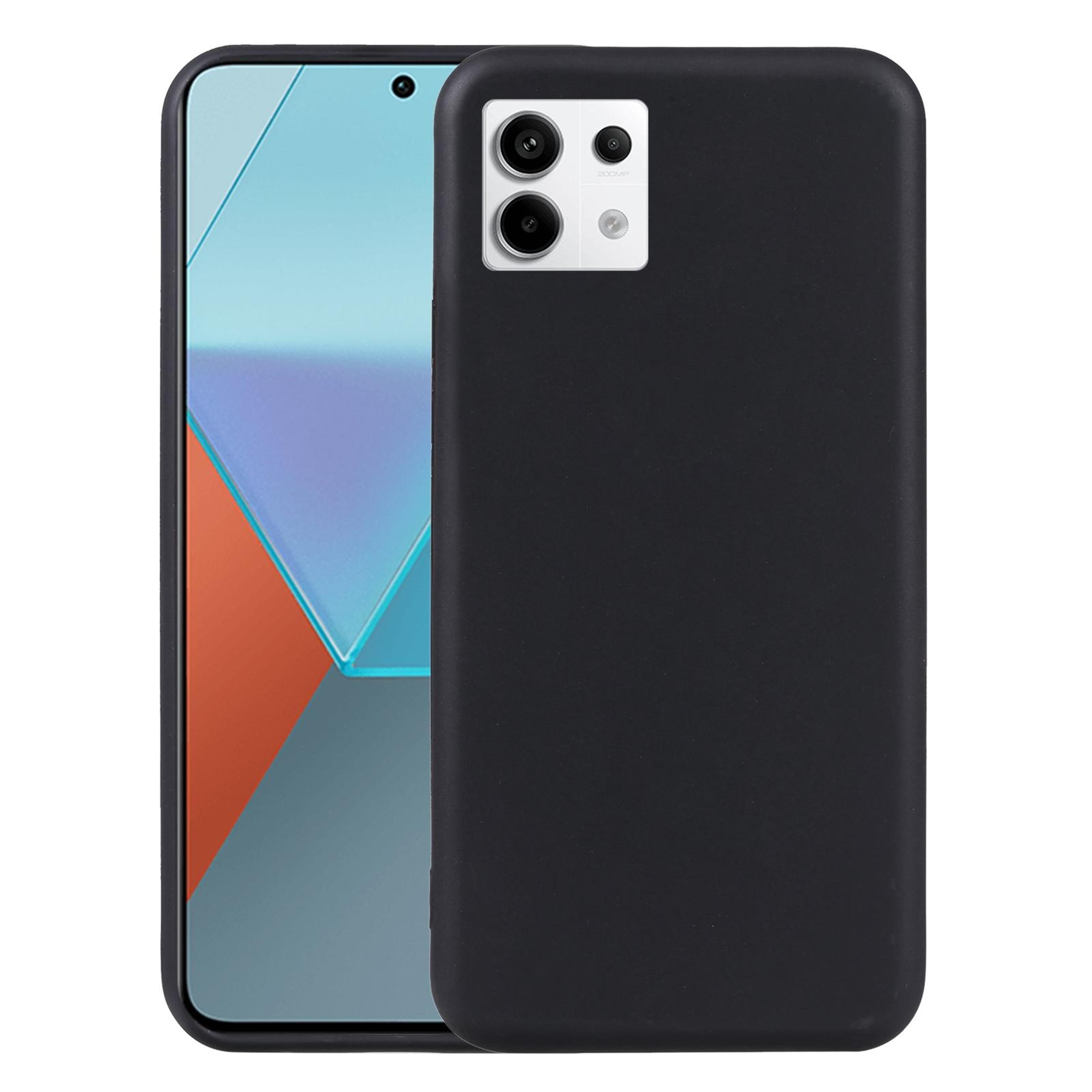 xiaomi redmi note 13 pro 5g tpu case slim black protective phone cover