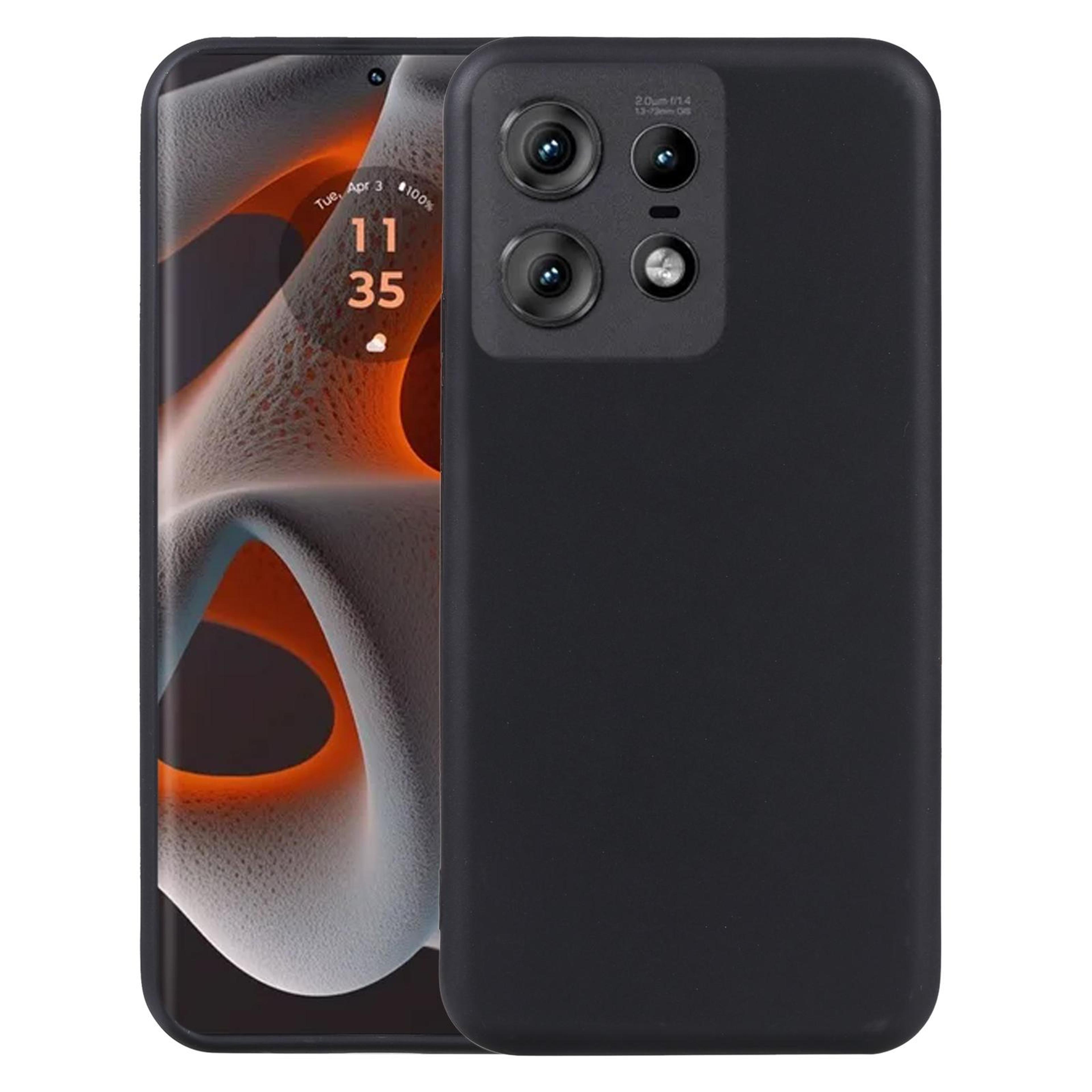 motorola edge 50s pro tpu phone case slim protective black cover