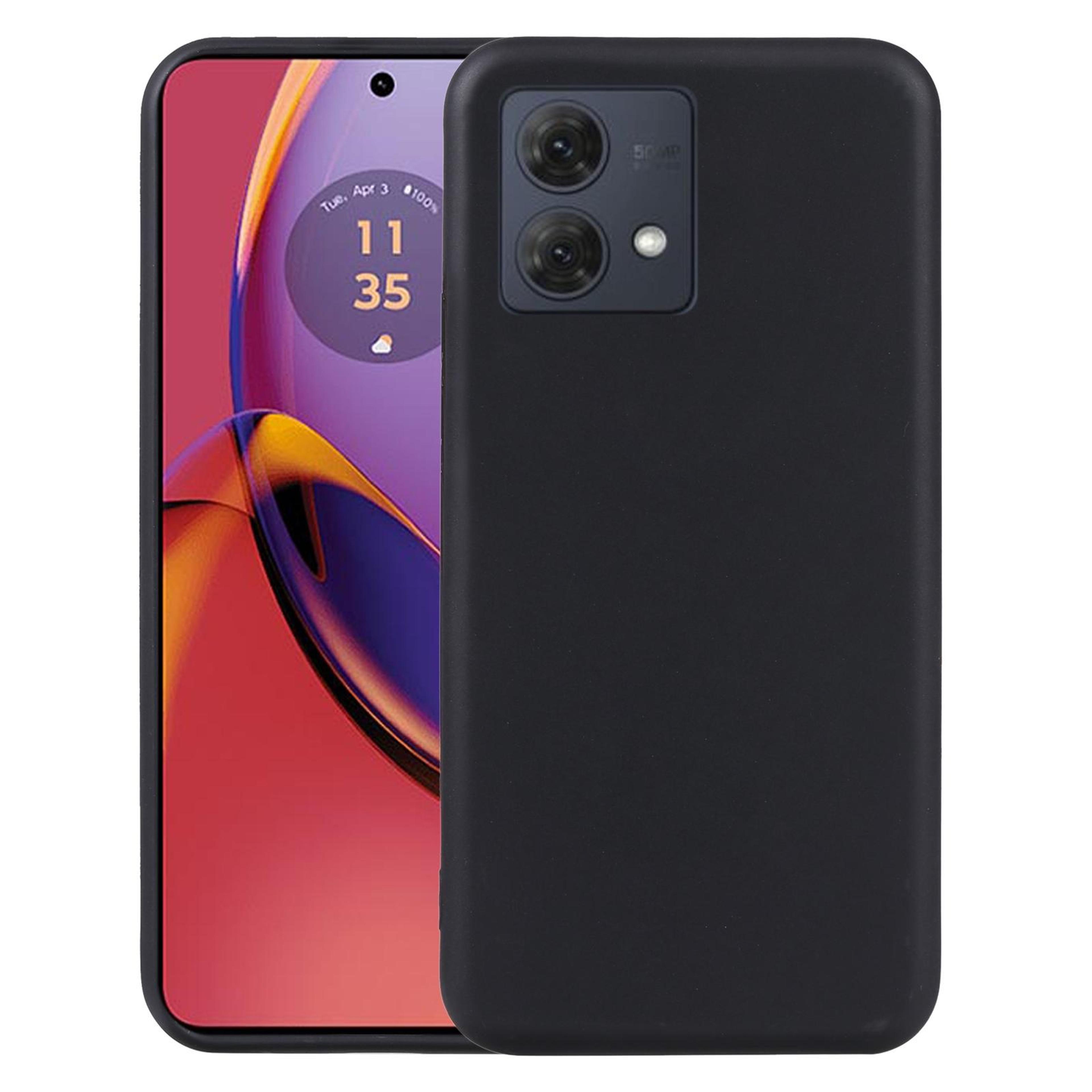 motorola moto g85 5g slim tpu protective phone case black