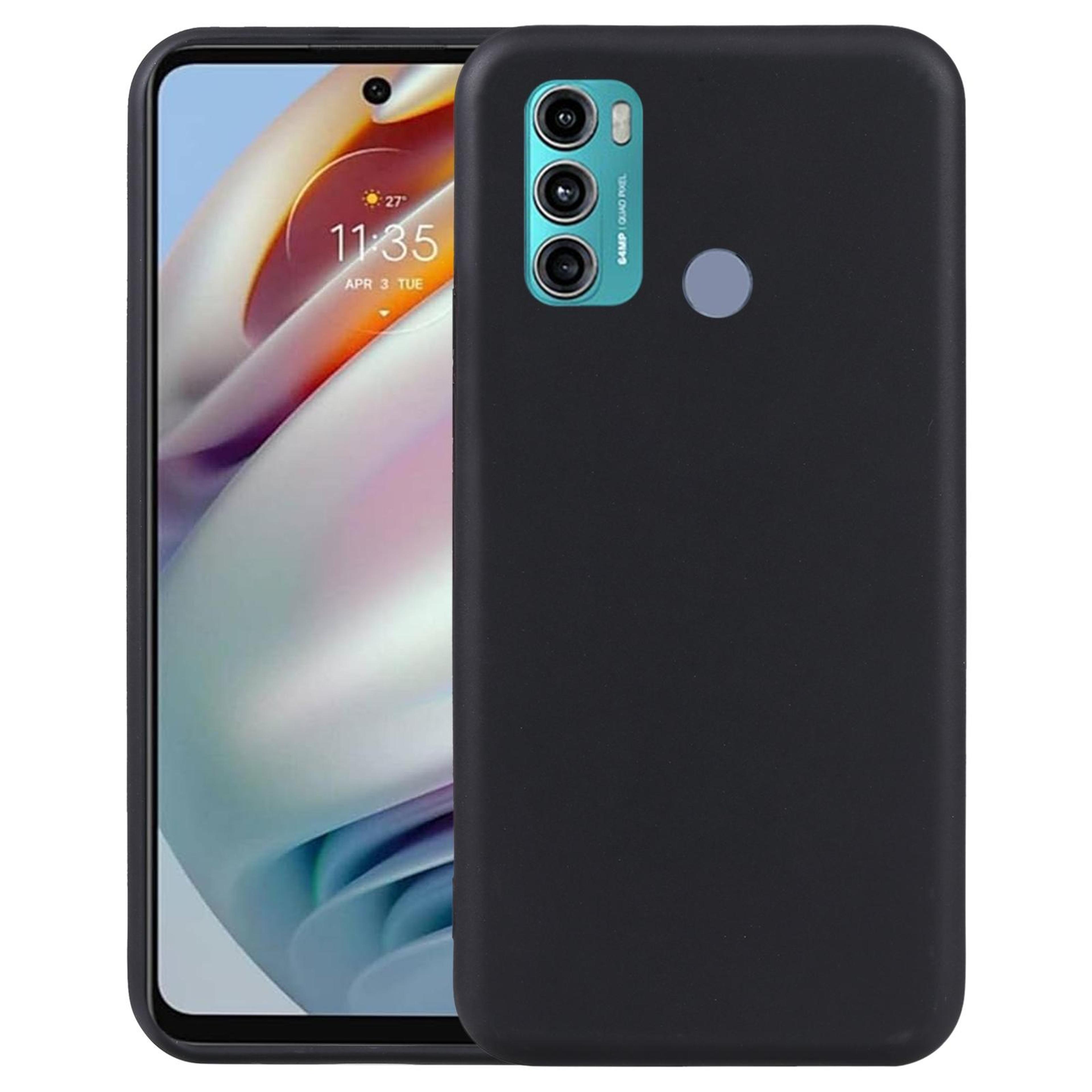 motorola moto g40 fusion tpu case black slim protective phone cover