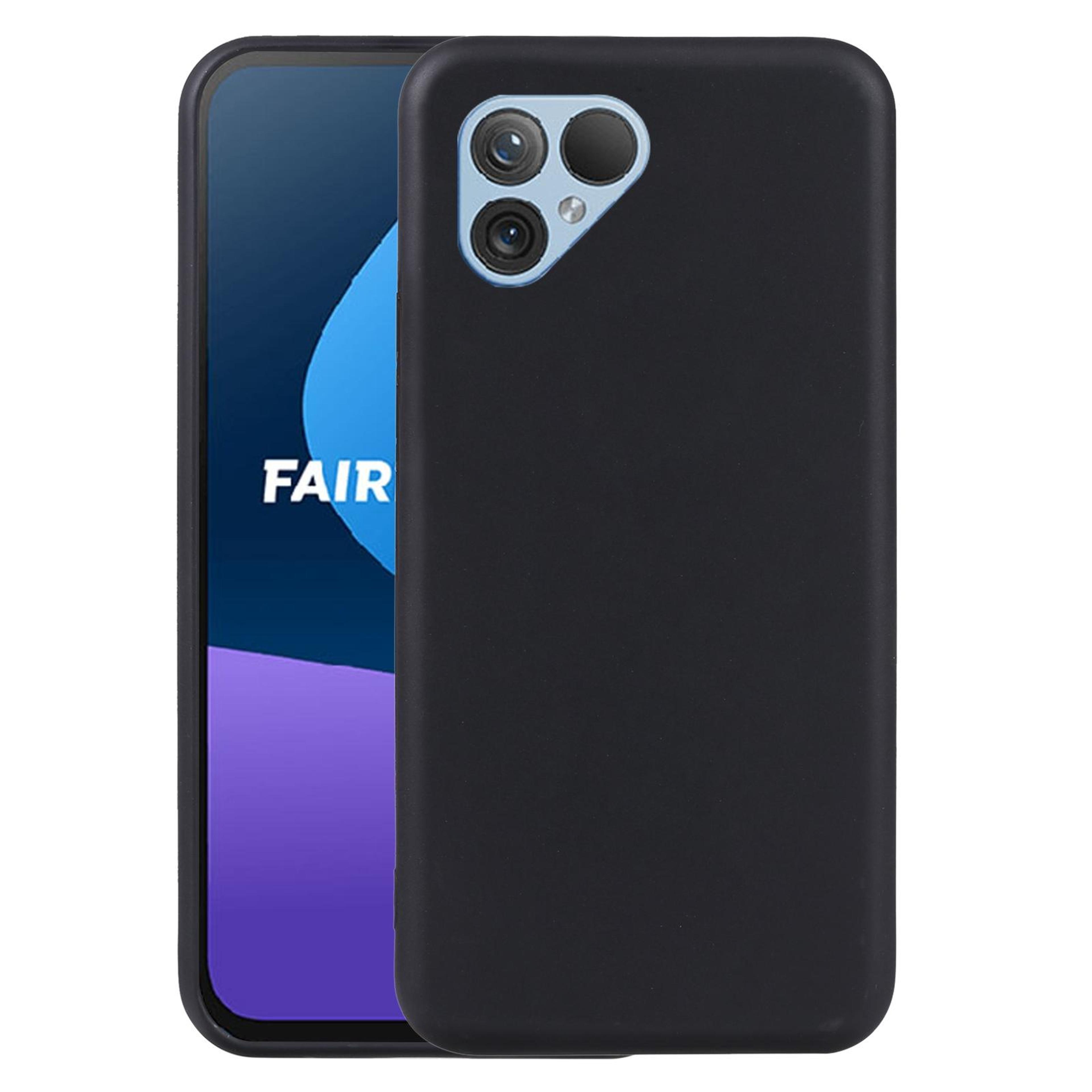 fairphone 5 tpu protective case black slim scratch resistant phone cover