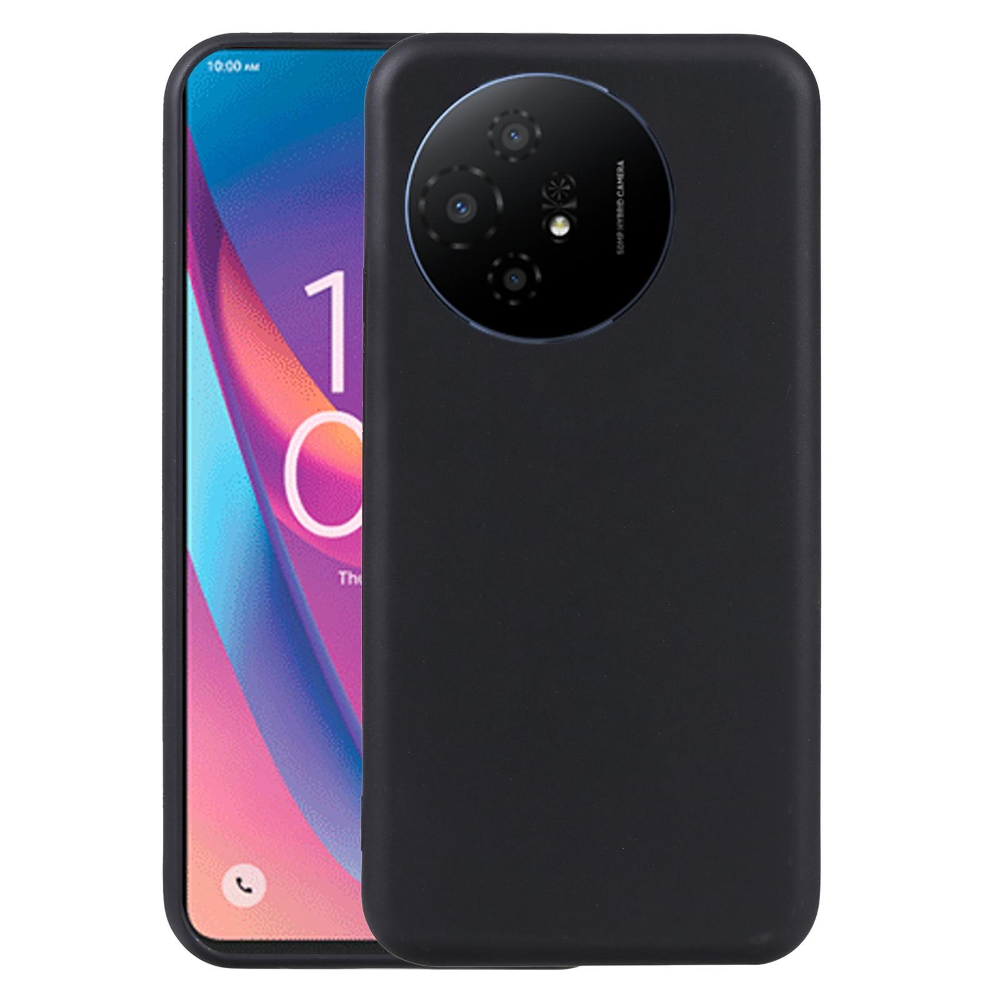 tcl 50 xl nxtpaper tpu protective phone case black slim fit cover