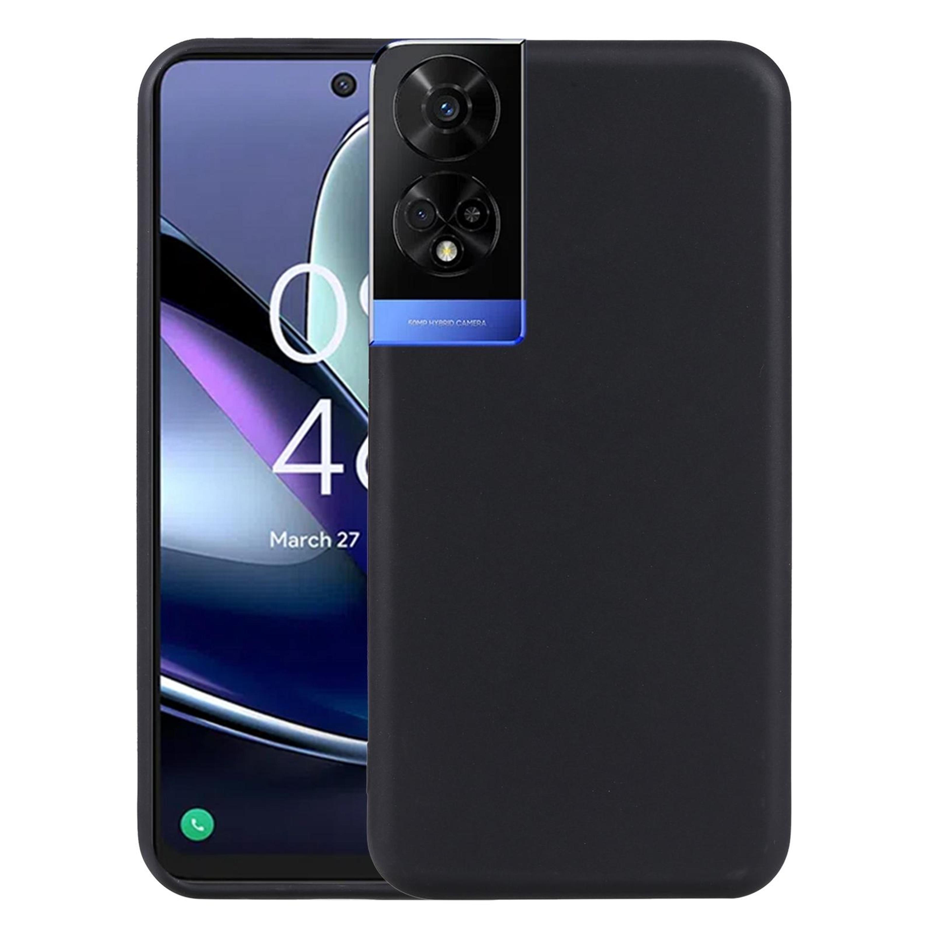 tcl 50 xe tpu phone case slim protective black cover