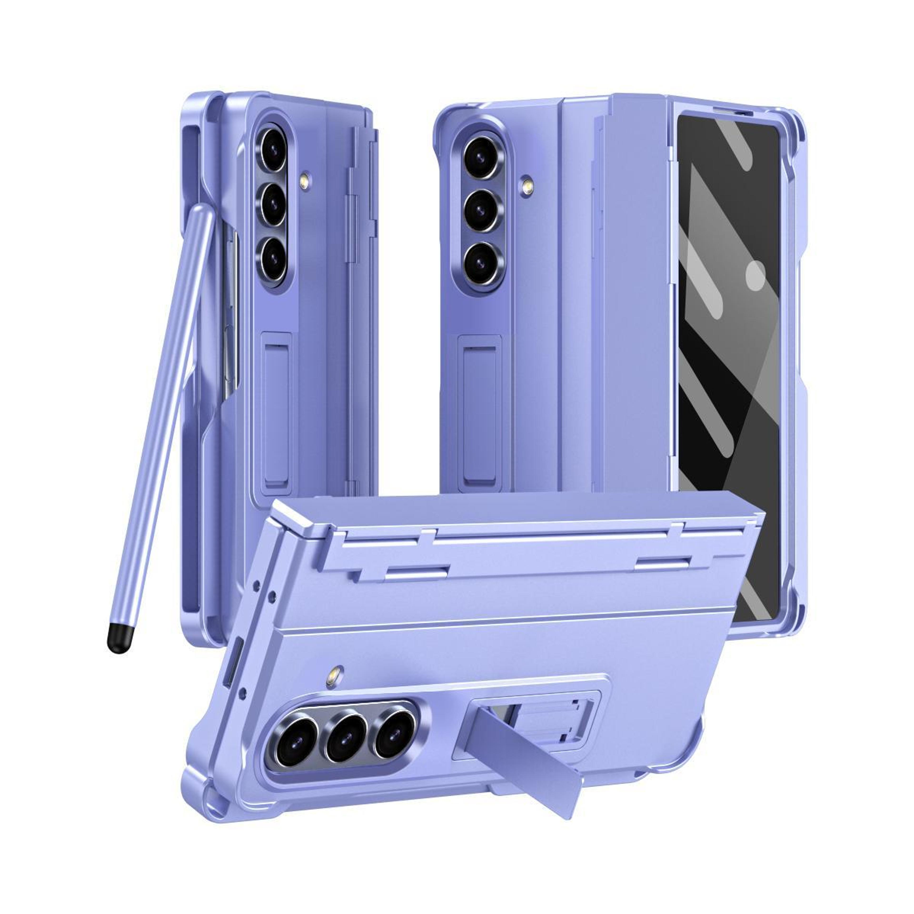 galaxy z fold7 5g diamond case with hinge protection screen protector and pen