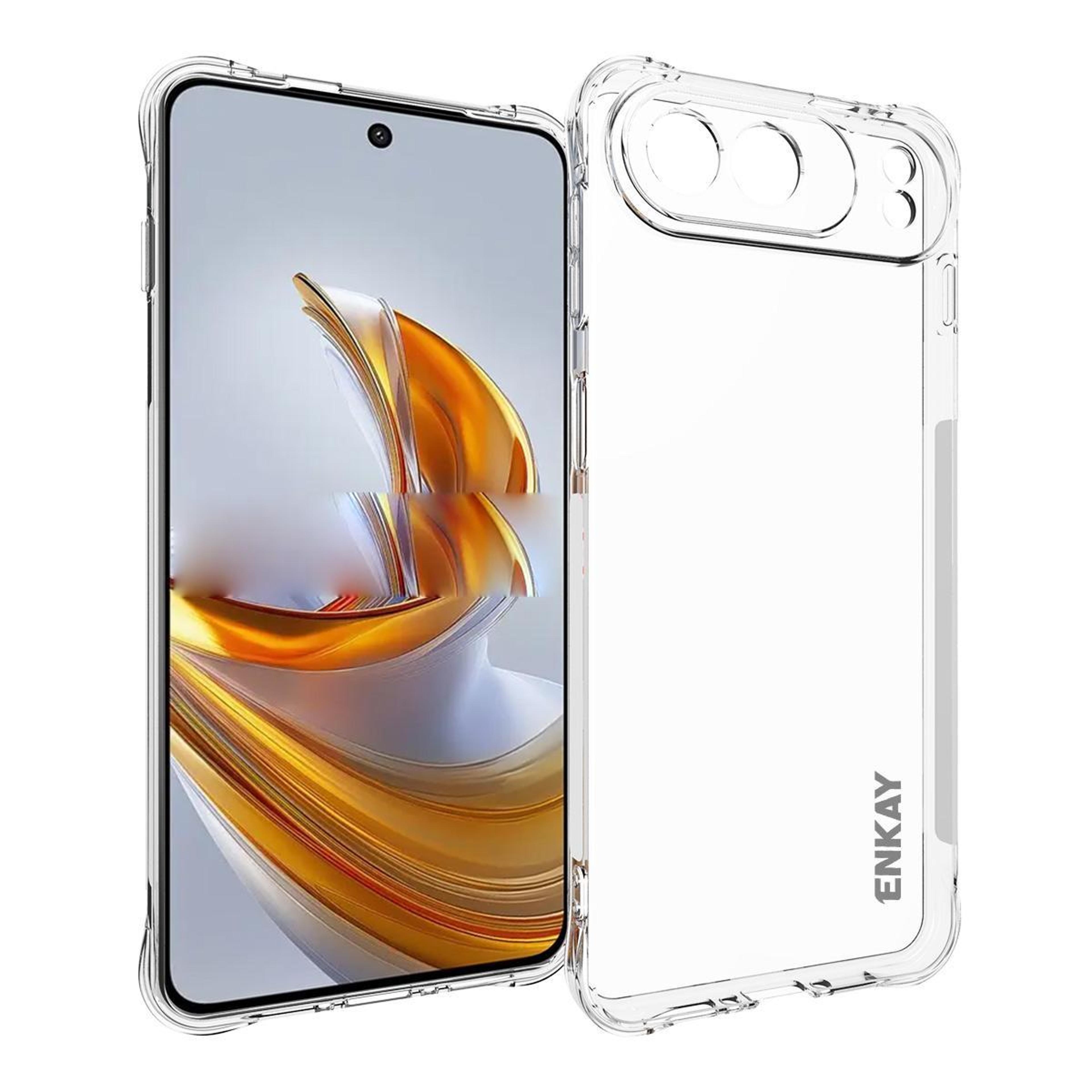 enkay zte nubia air pro 5g clear tpu shockproof case