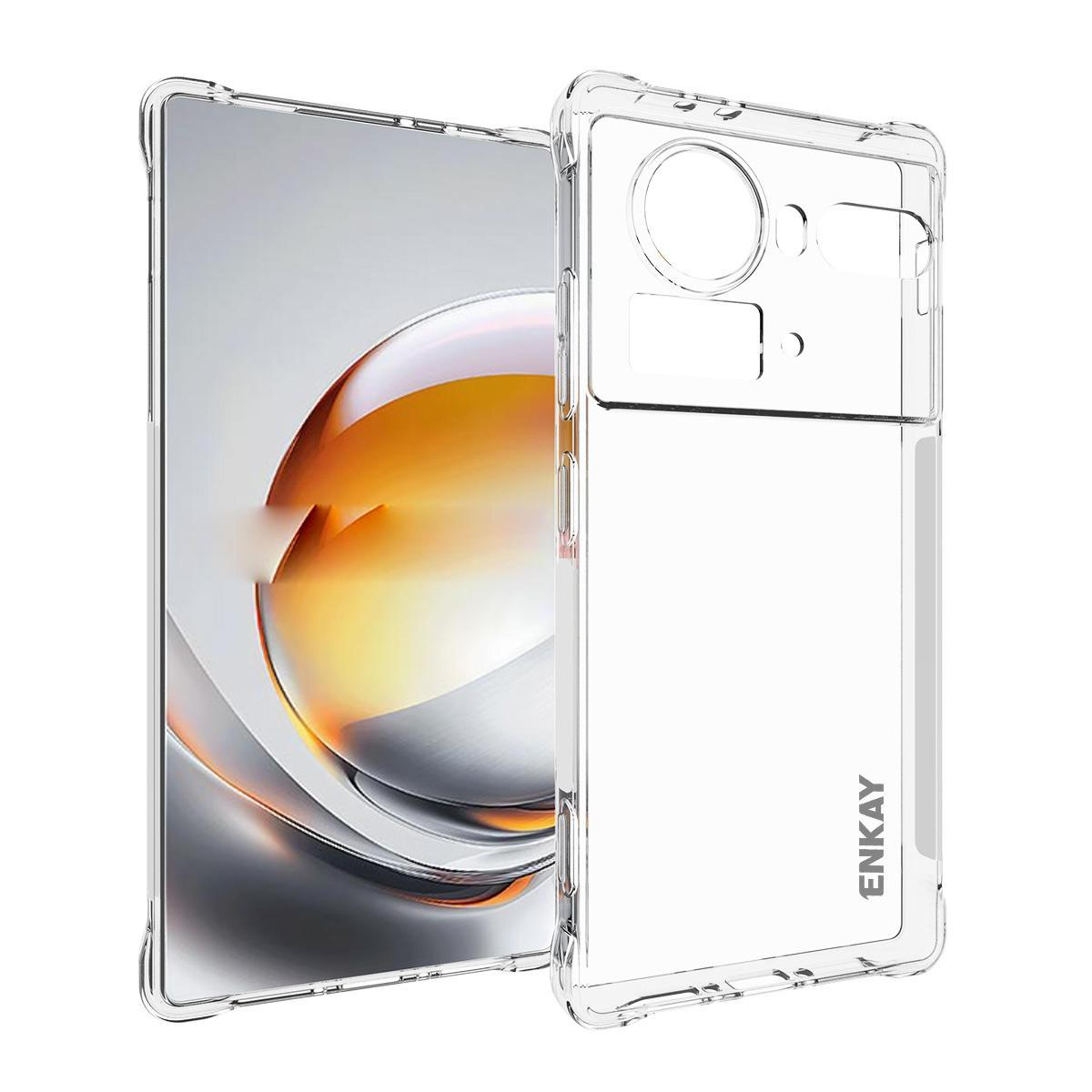 hat prince zte nubia z80 ultra case clear tpu shockproof slim cover