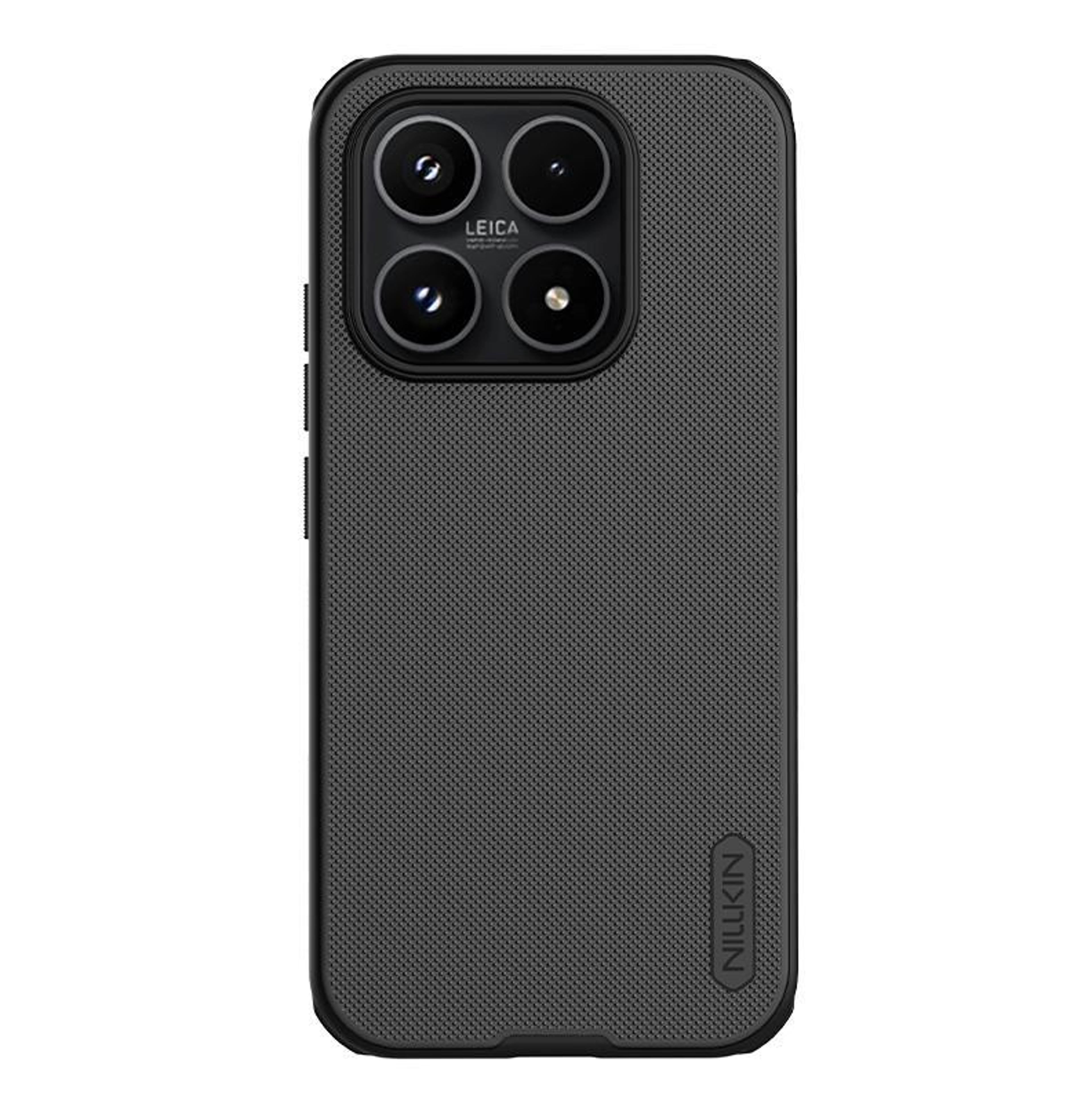 frosted shield pro xiaomi 17 case with magsafe compatible magnetic charging black
