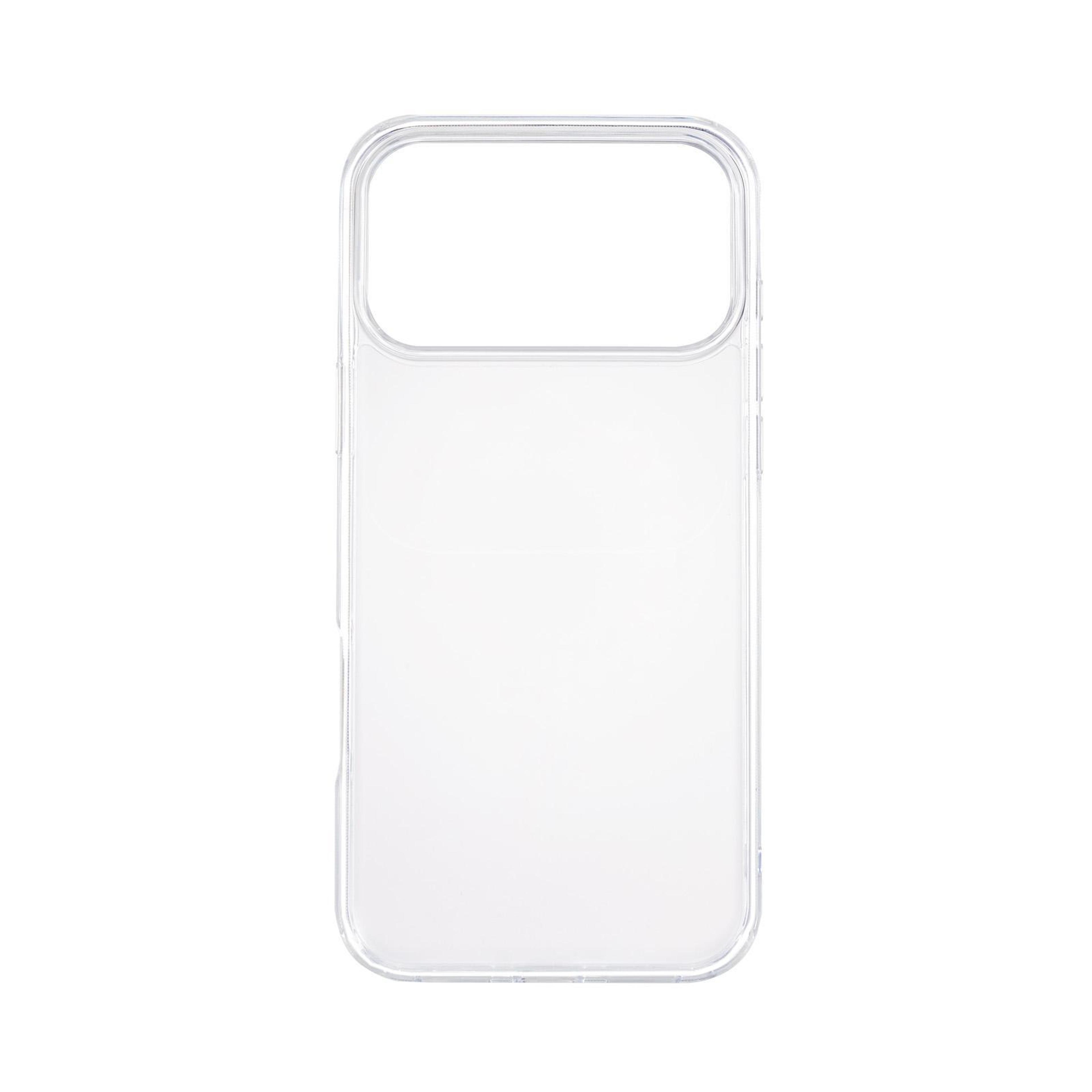 iphone 17 pro clear case with shockproof corners and anti yellowing protection