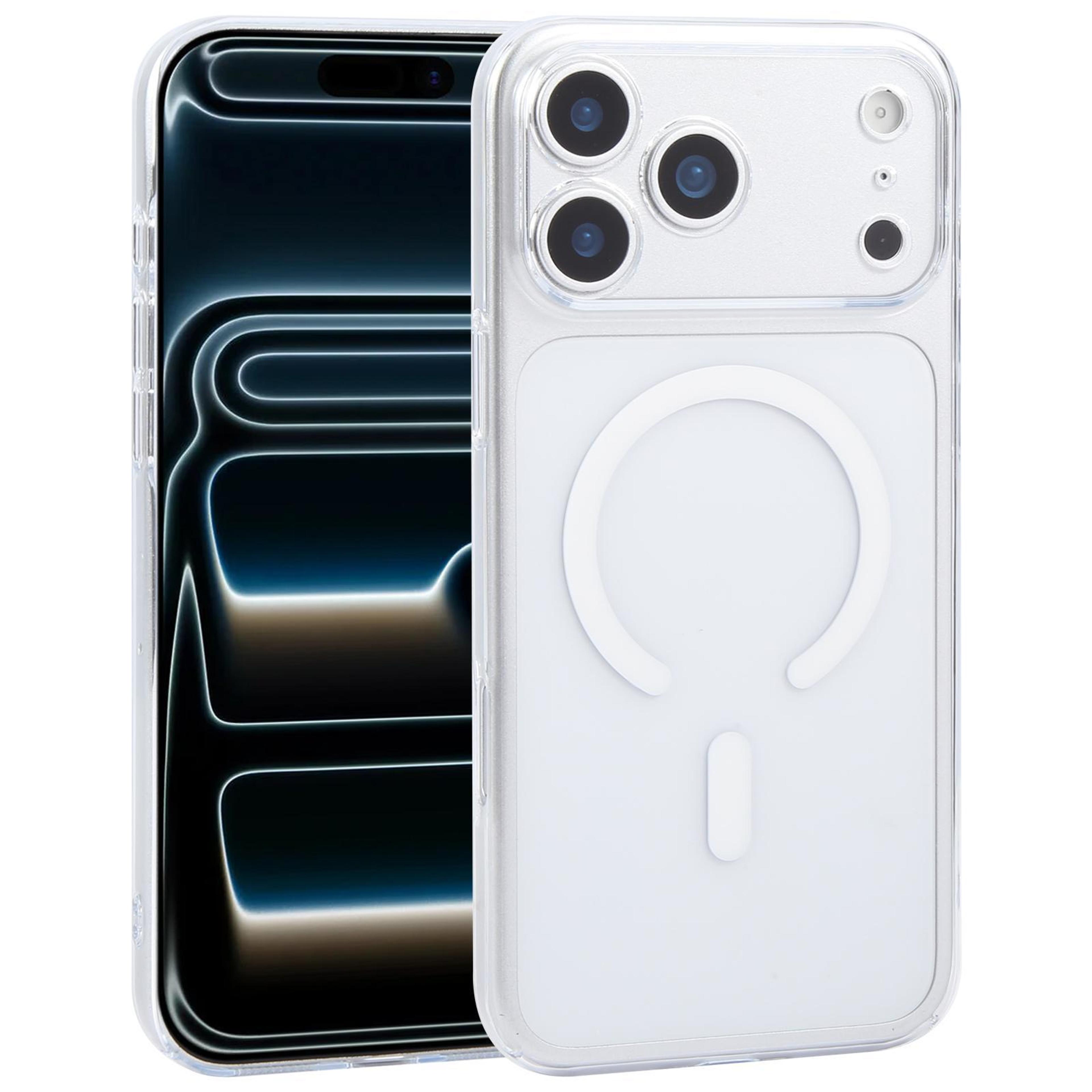 crystal iphone 17 pro clear case with magsafe shockproof anti yellowing protection