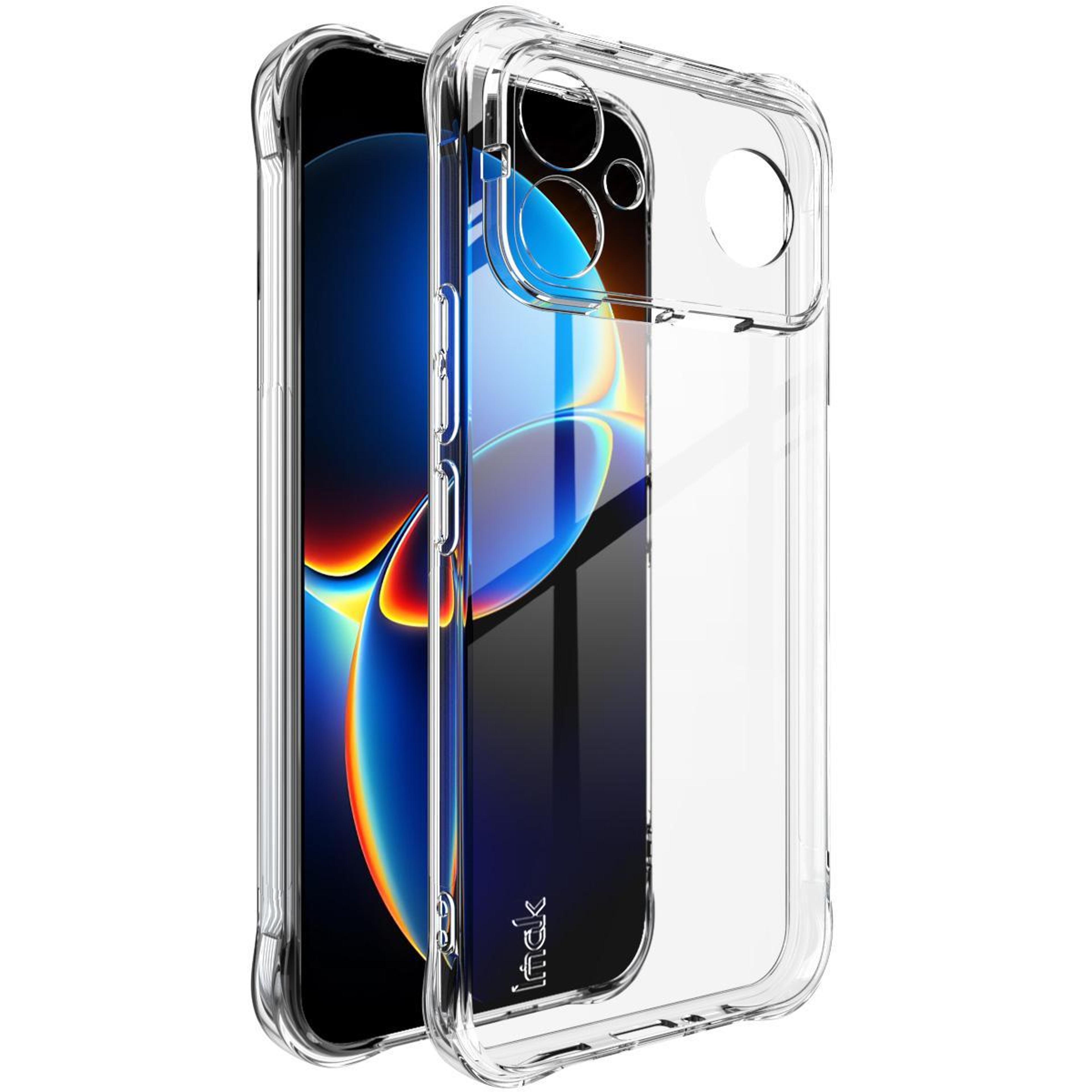 imak redmi k90 max 5g shockproof clear tpu airbag phone case