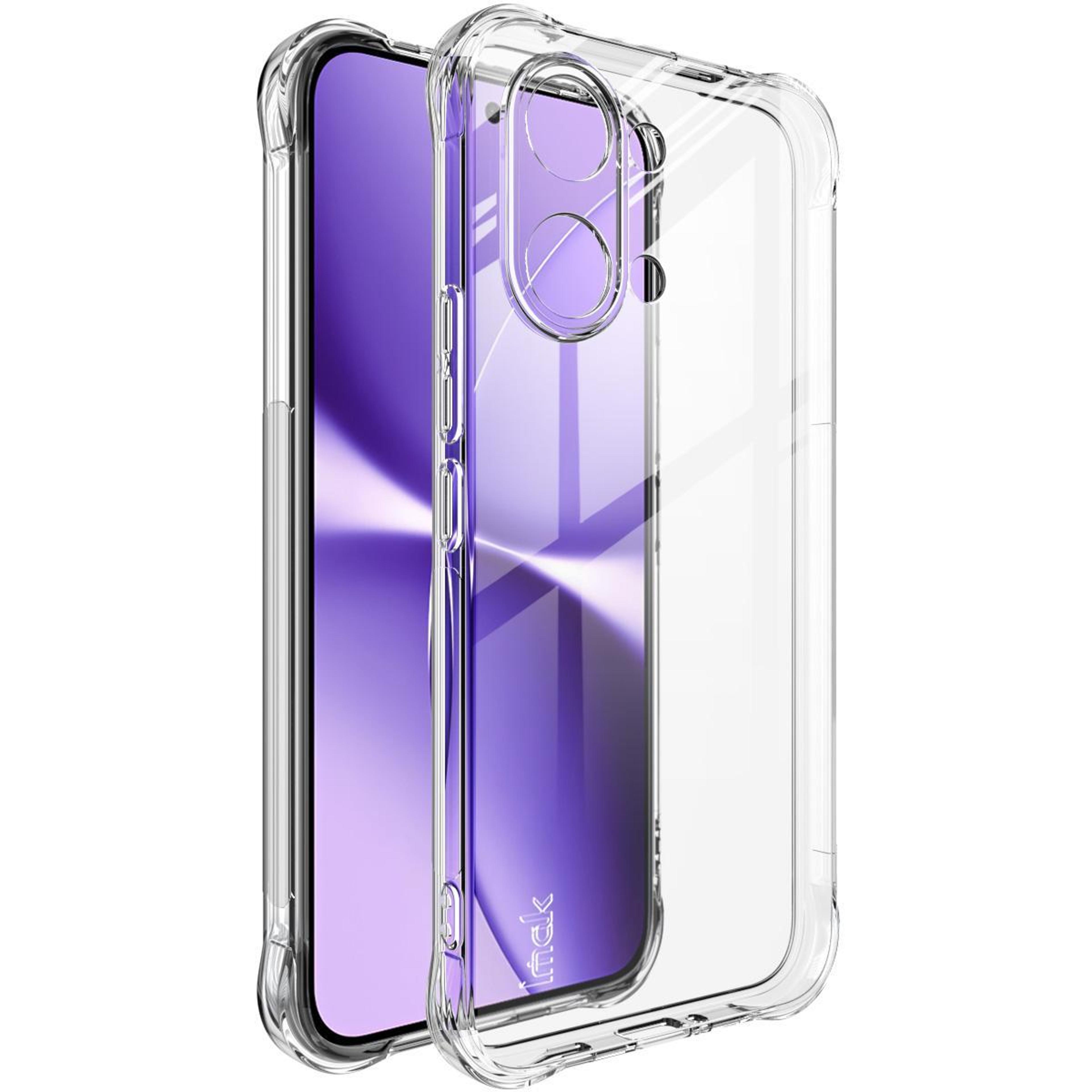 imak poco x8 pro max 5g case clear shockproof airbag tpu cover with camera protection