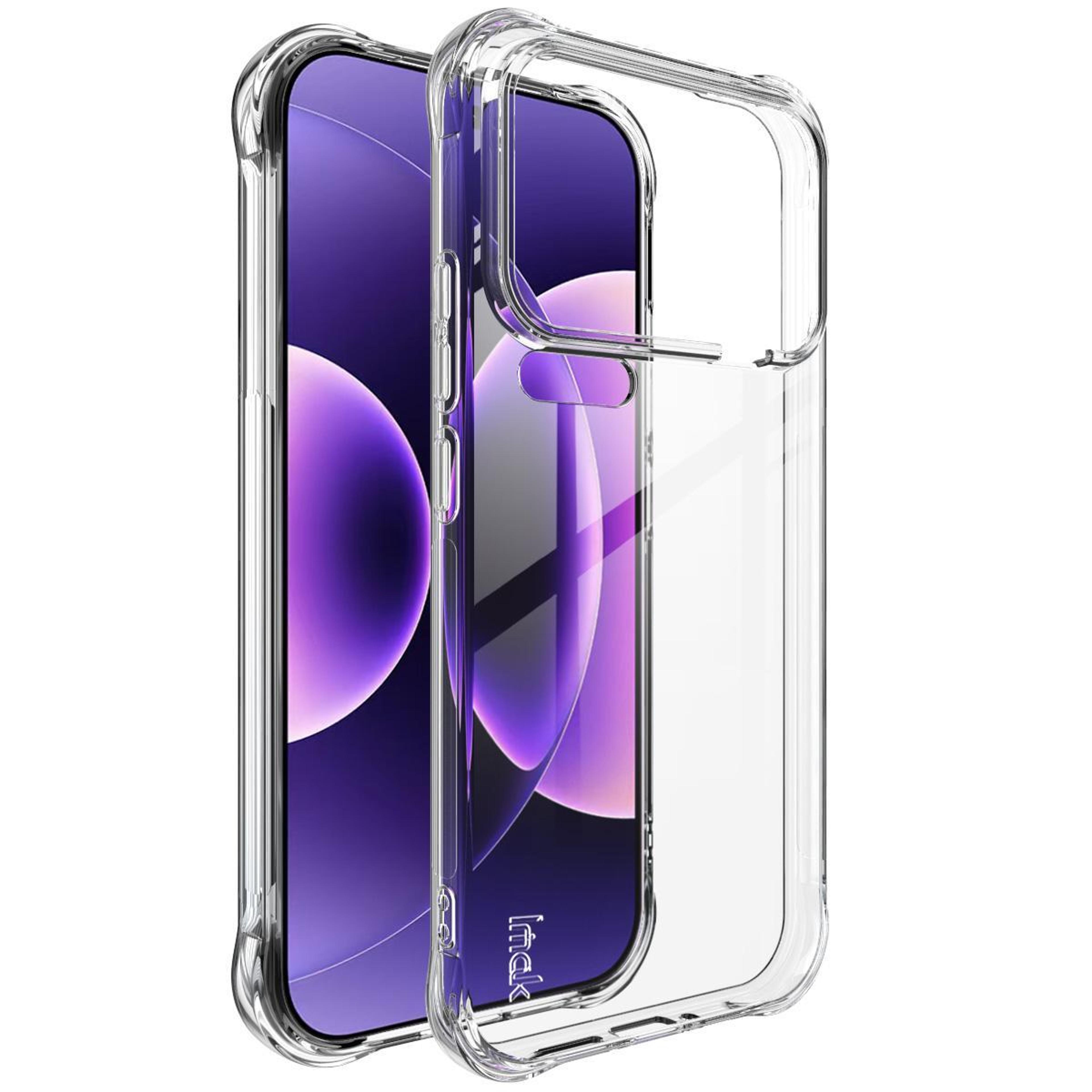 imak xiaomi 17 pro max clear shockproof airbag tpu case with camera protection