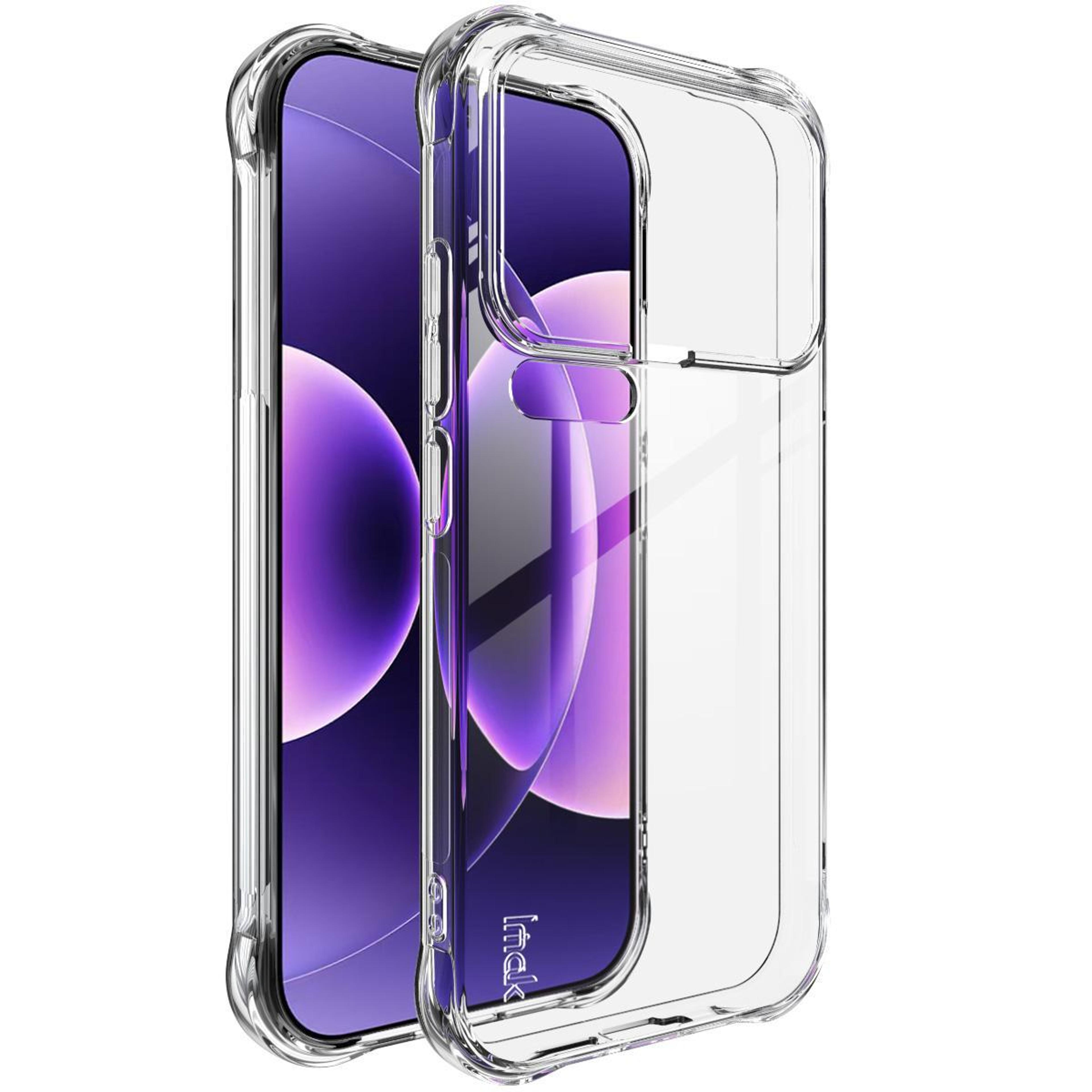 imak xiaomi 17 pro case clear shockproof airbag tpu protective cover