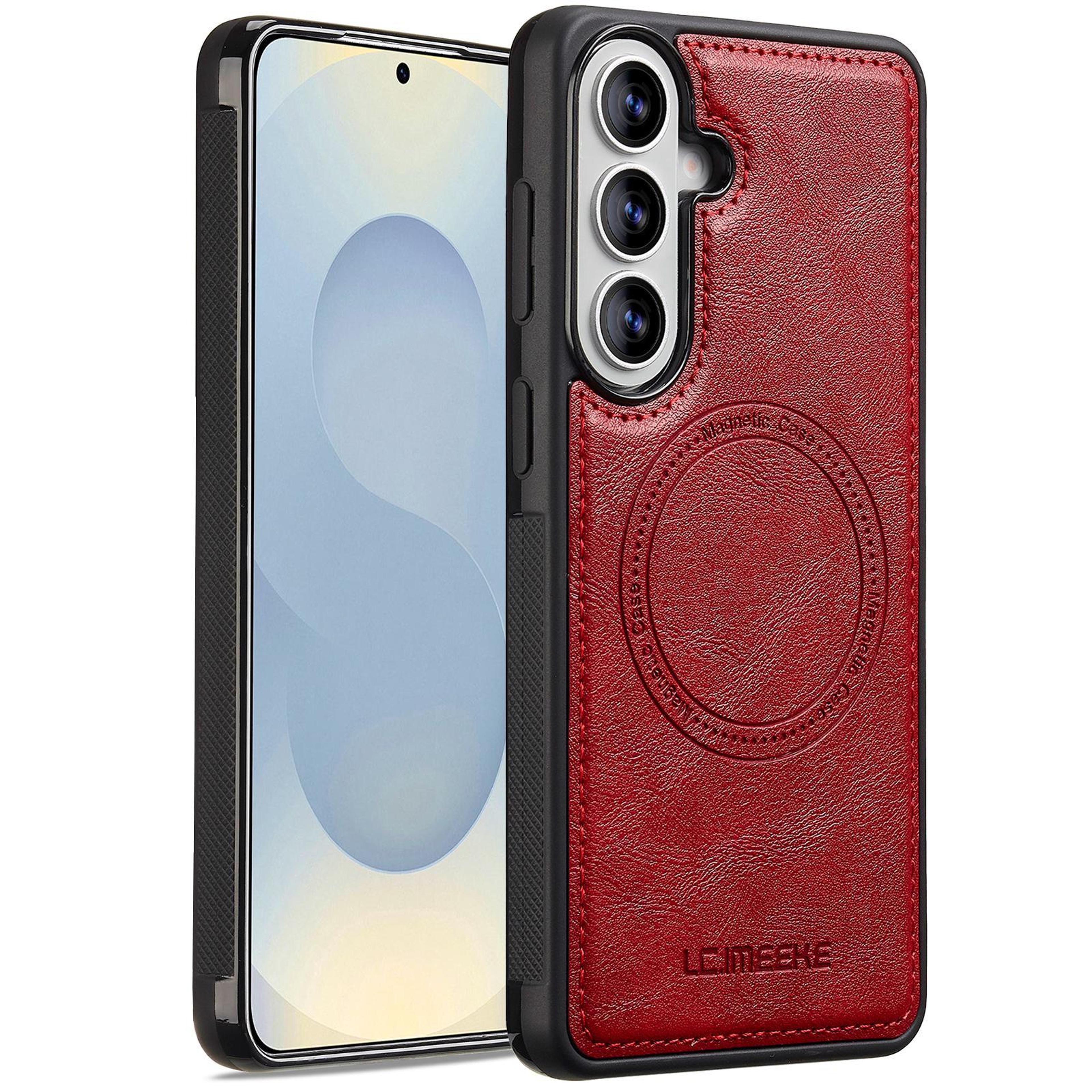 samsung galaxy s26 case with magsafe compatible case design and pu leather protection