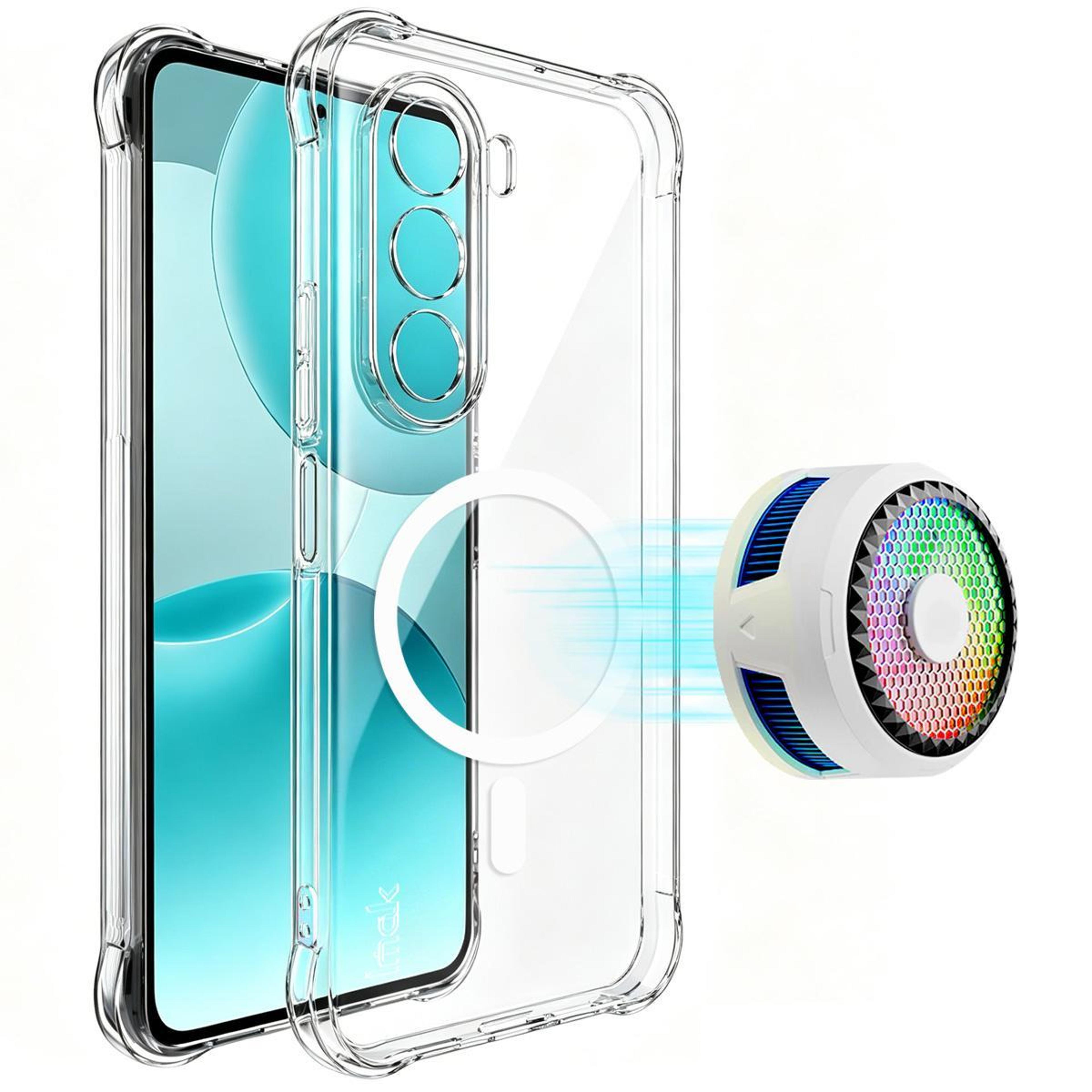 realme p4x 5g oneplus nord ce6 lite magnetic shockproof clear tpu case