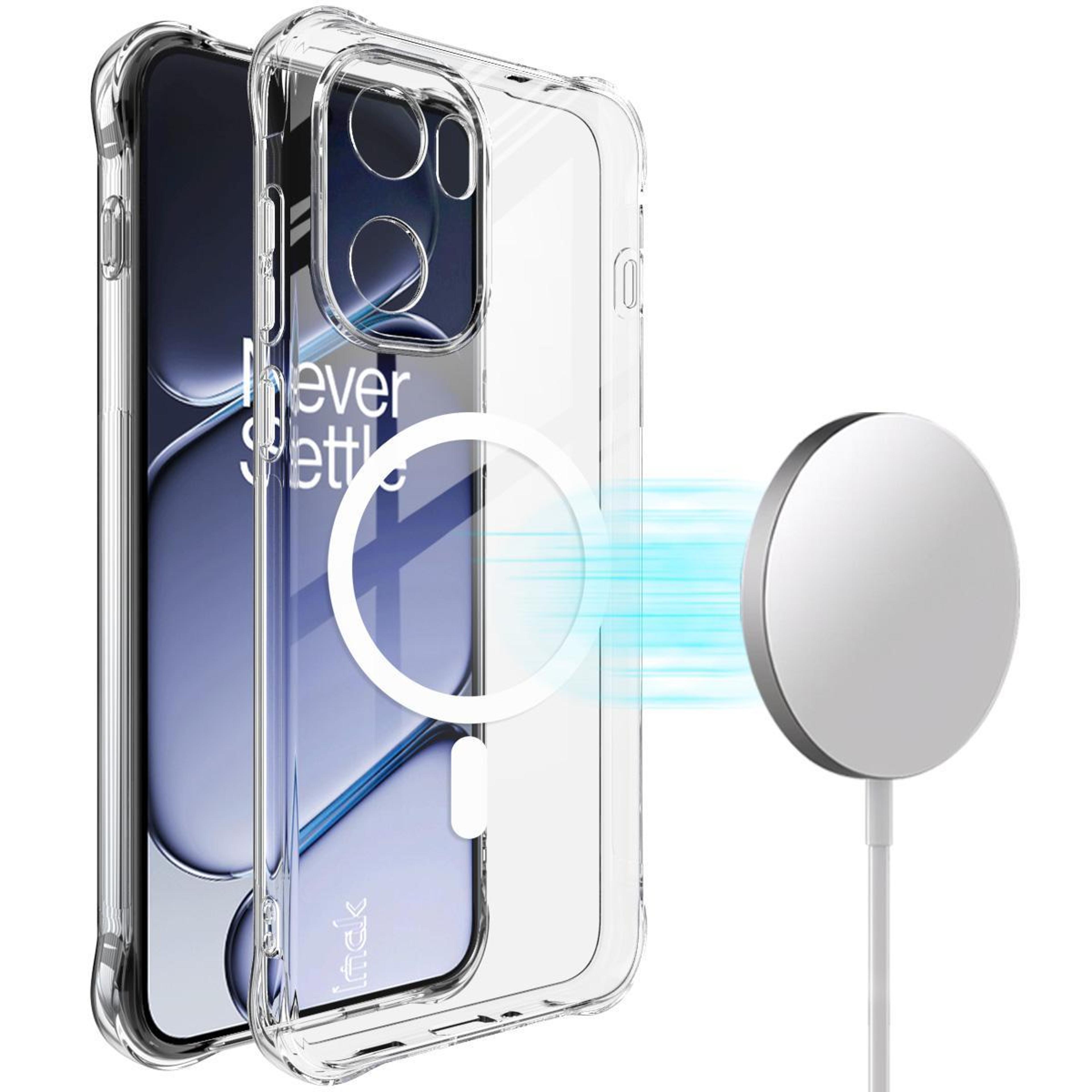imak magnetic shockproof clear tpu case for oneplus ace 6 ace 6t 15r