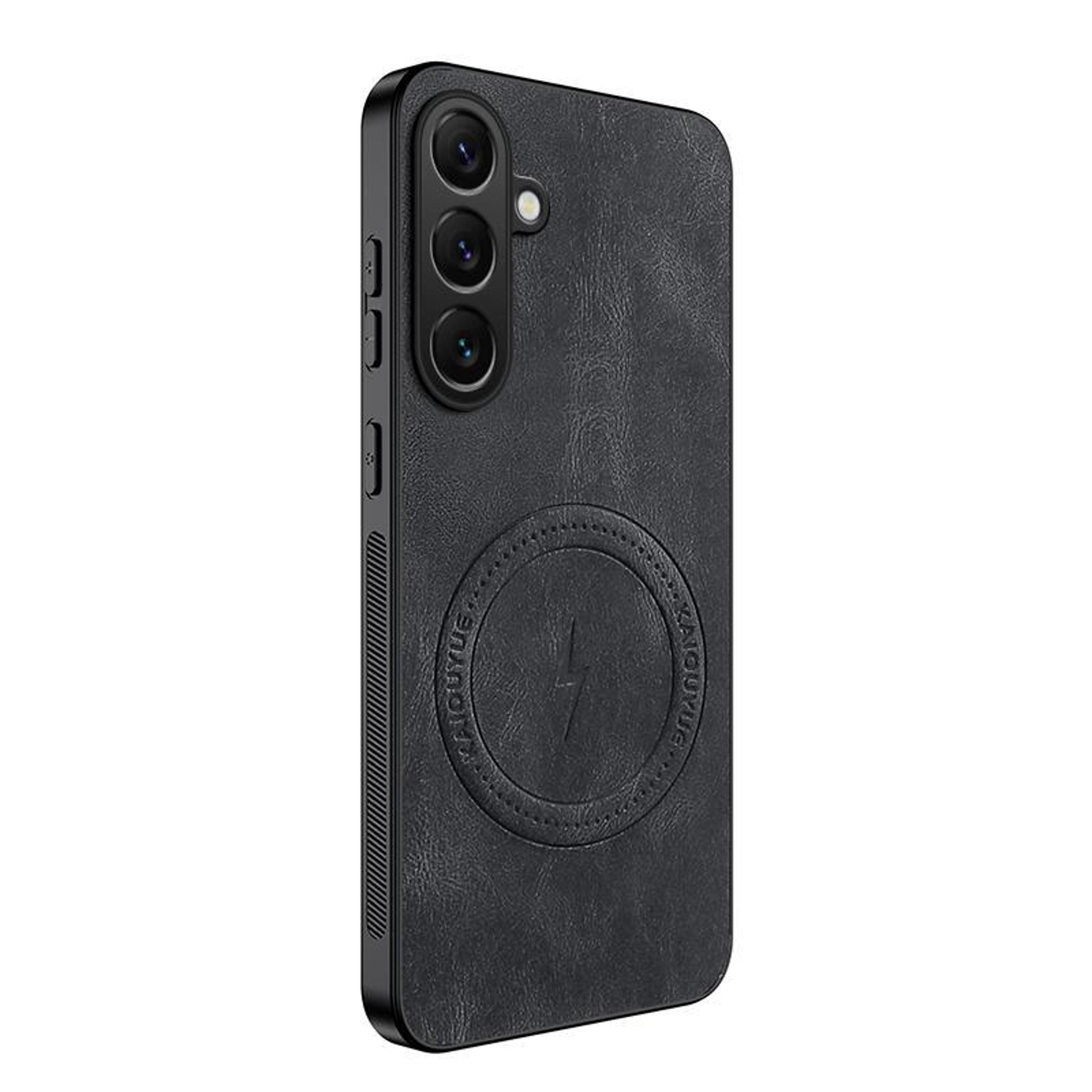 samsung galaxy s26 plus magnetic case with nappa texture slim protective design