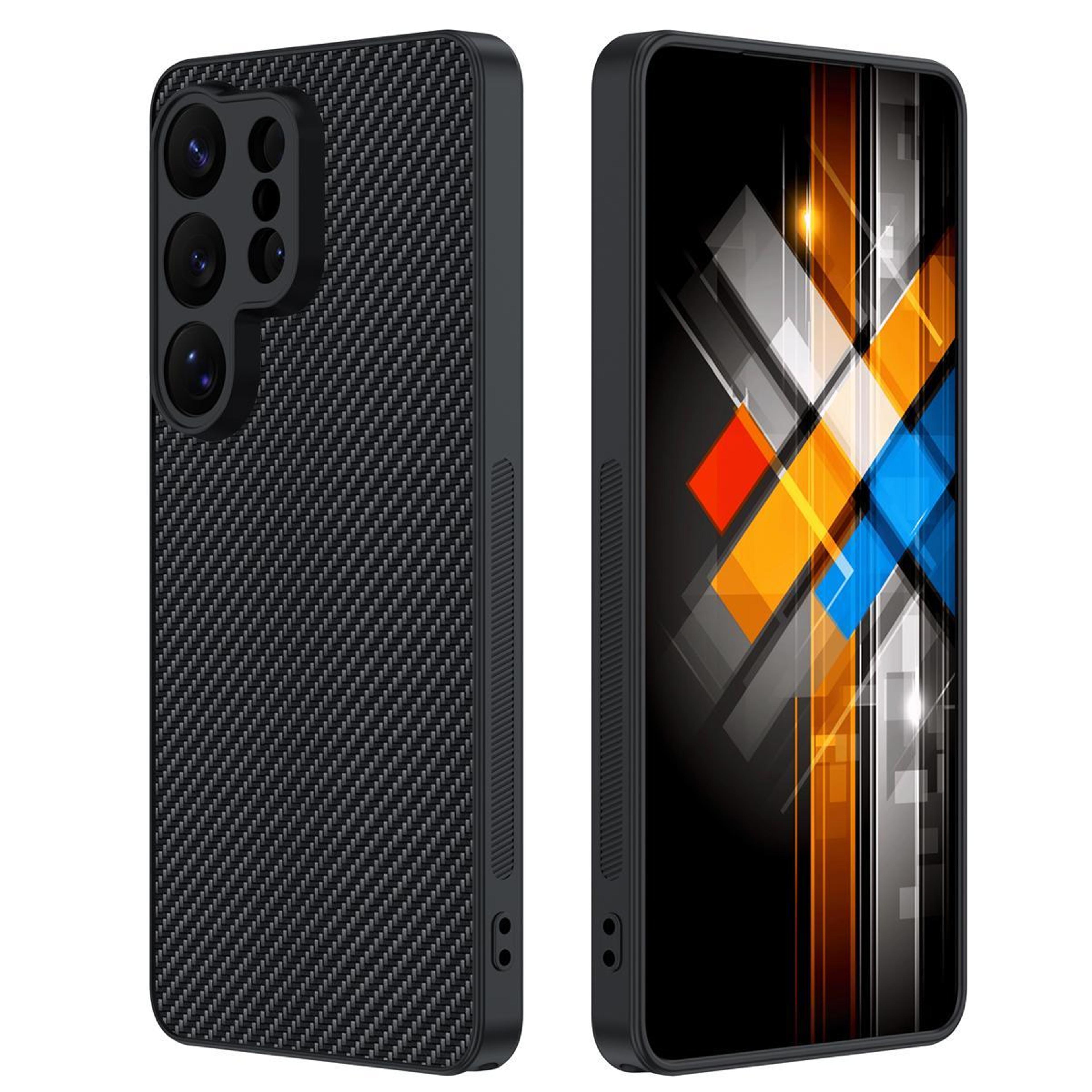 samsung galaxy s26 ultra 5g carbon fiber texture slim protective phone case