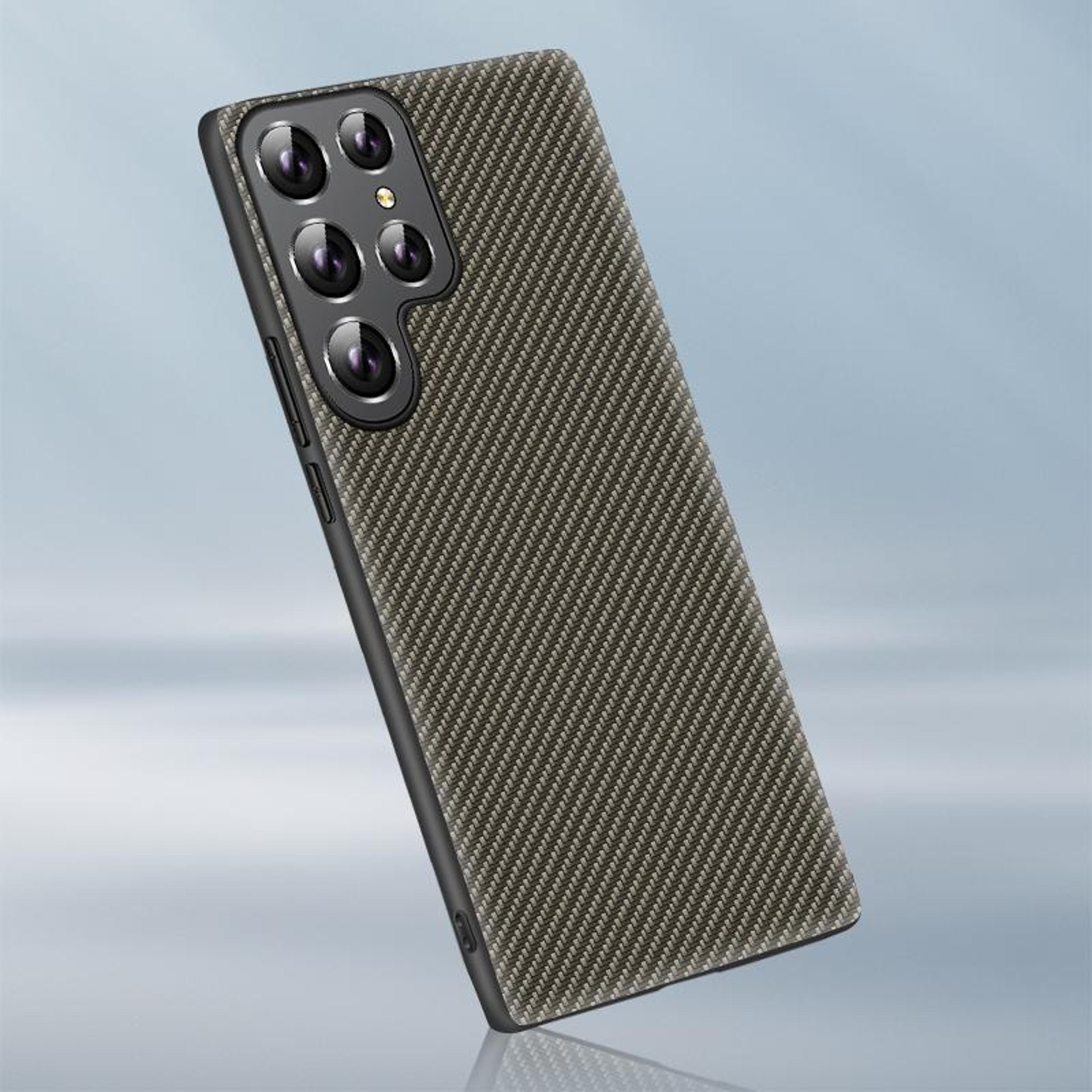 samsung galaxy s23 ultra 5g carbon fiber texture slim protective phone case