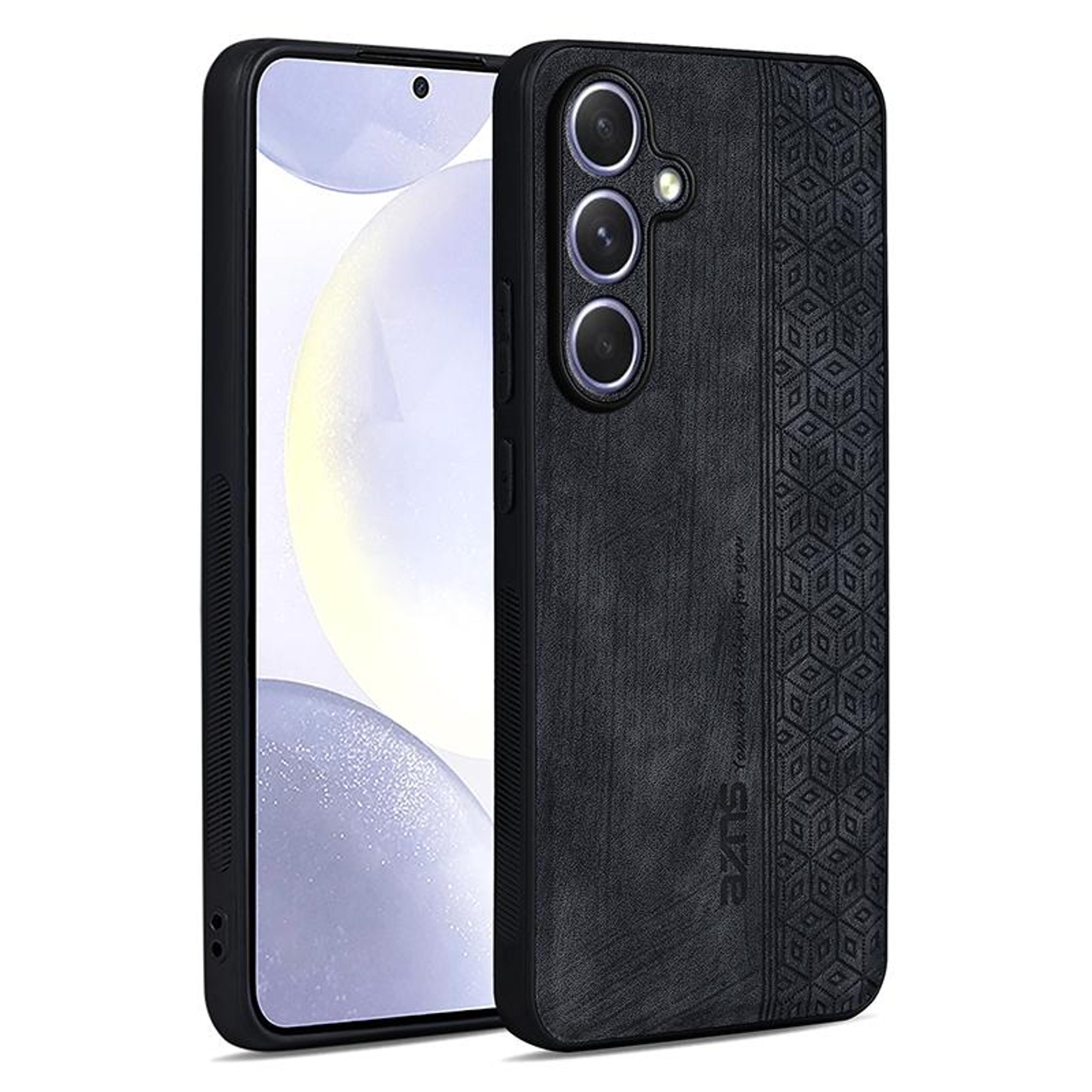 samsung galaxy s25 plus 5g case 3d embossed leather skin protective cover