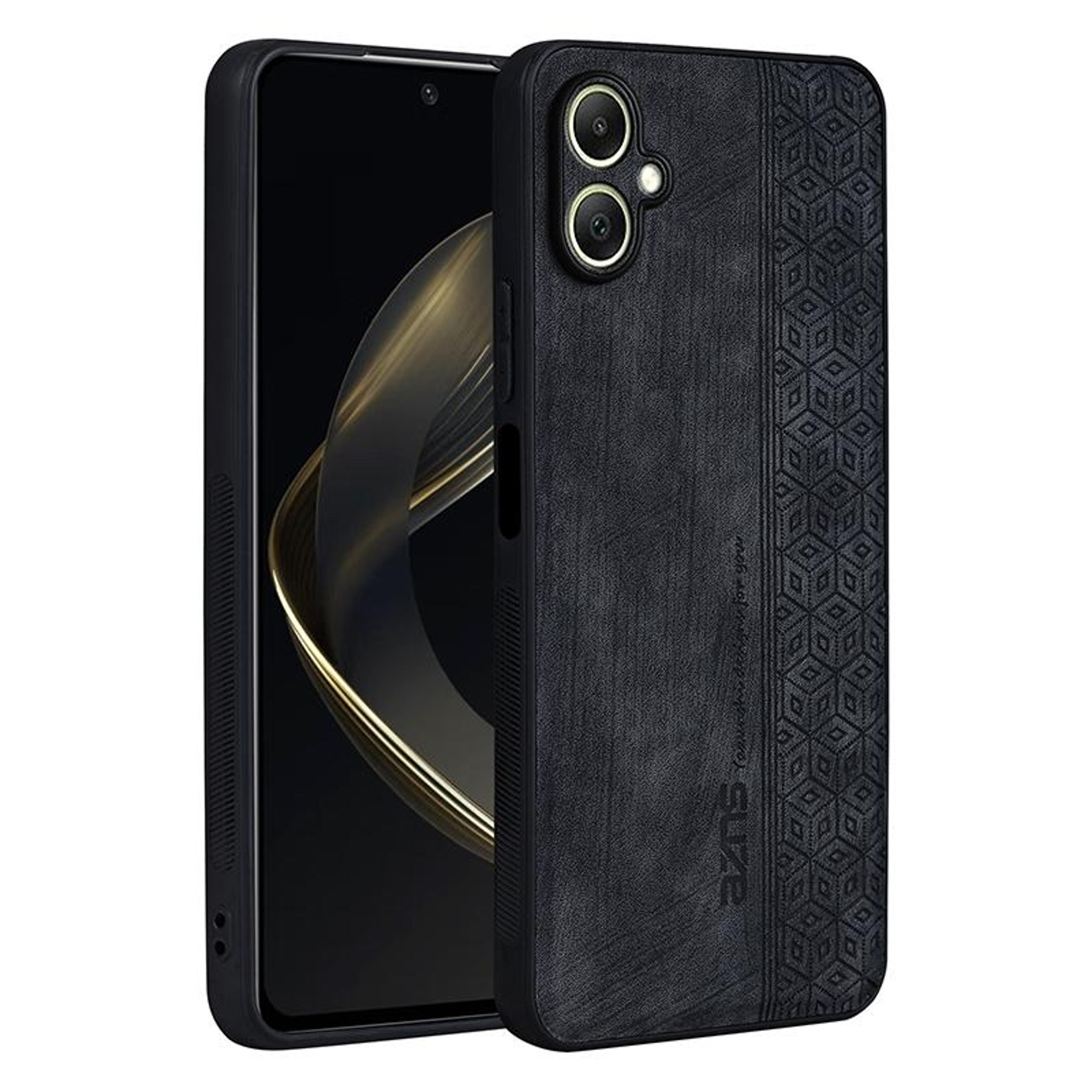 samsung galaxy a06 4g case azns 3d embossed leather tpu protective cover