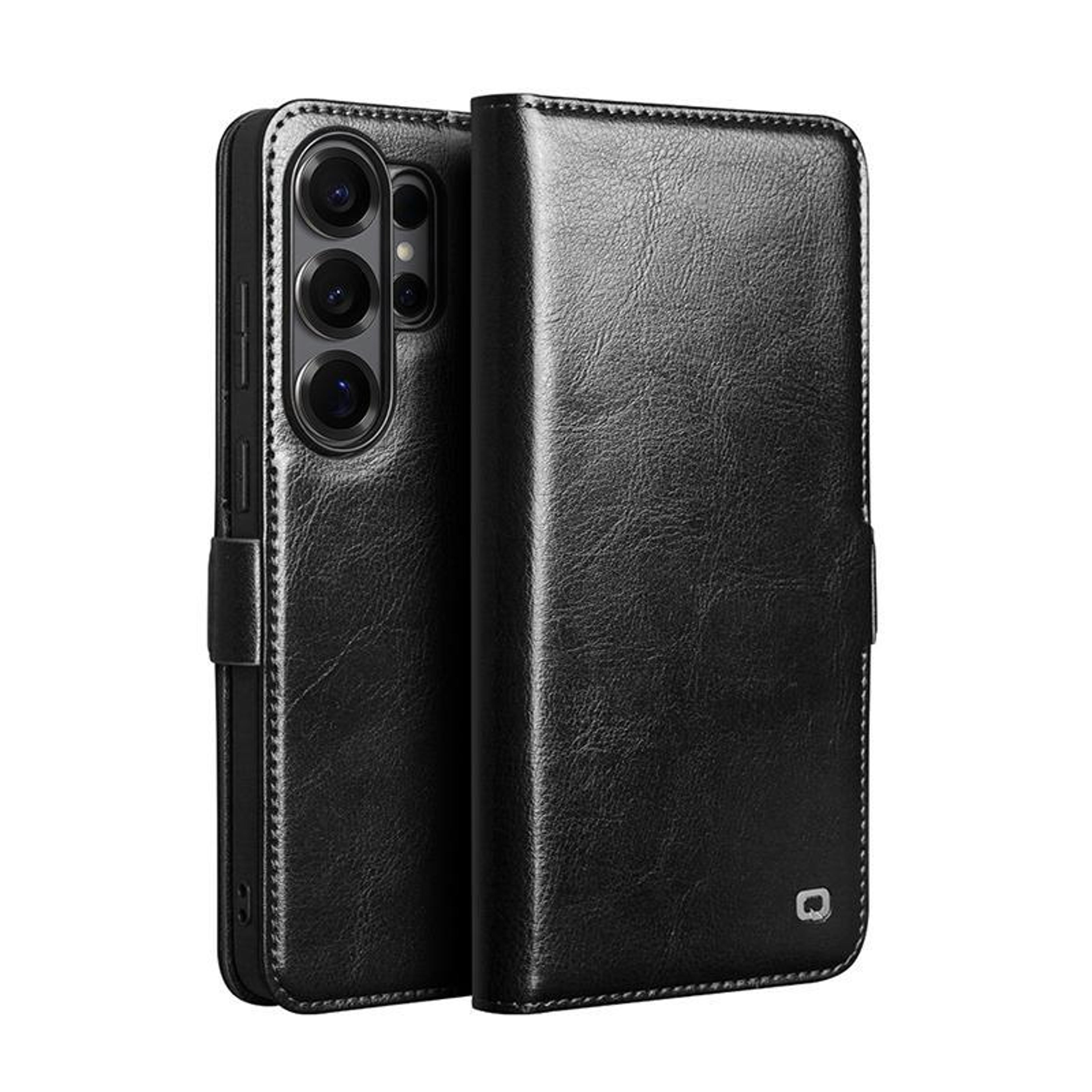 samsung galaxy s26 ultra genuine leather case with classic 103 buckle protection